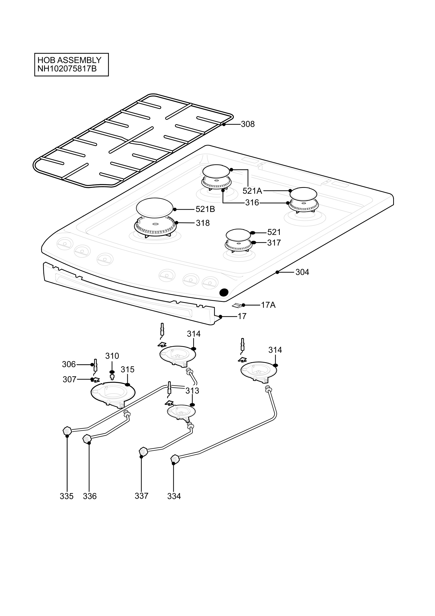 H10 Hob