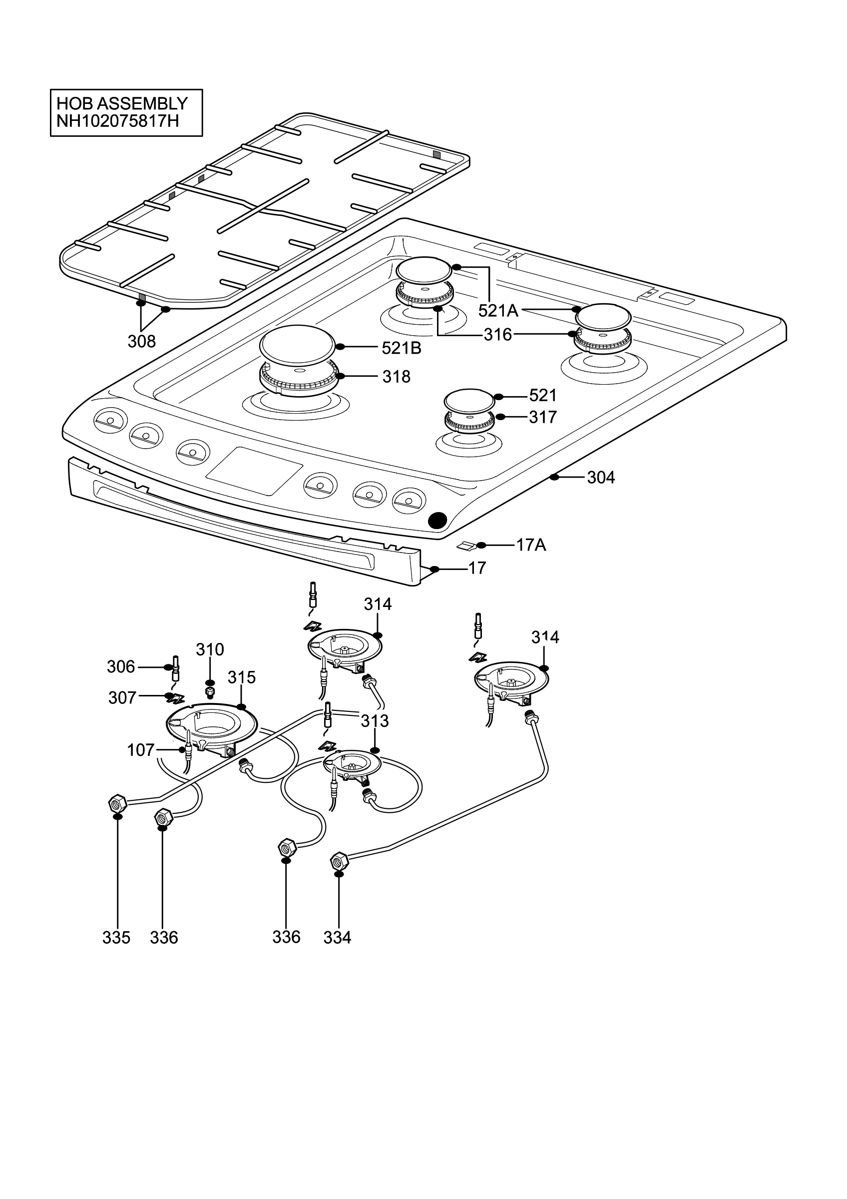 H10 Hob