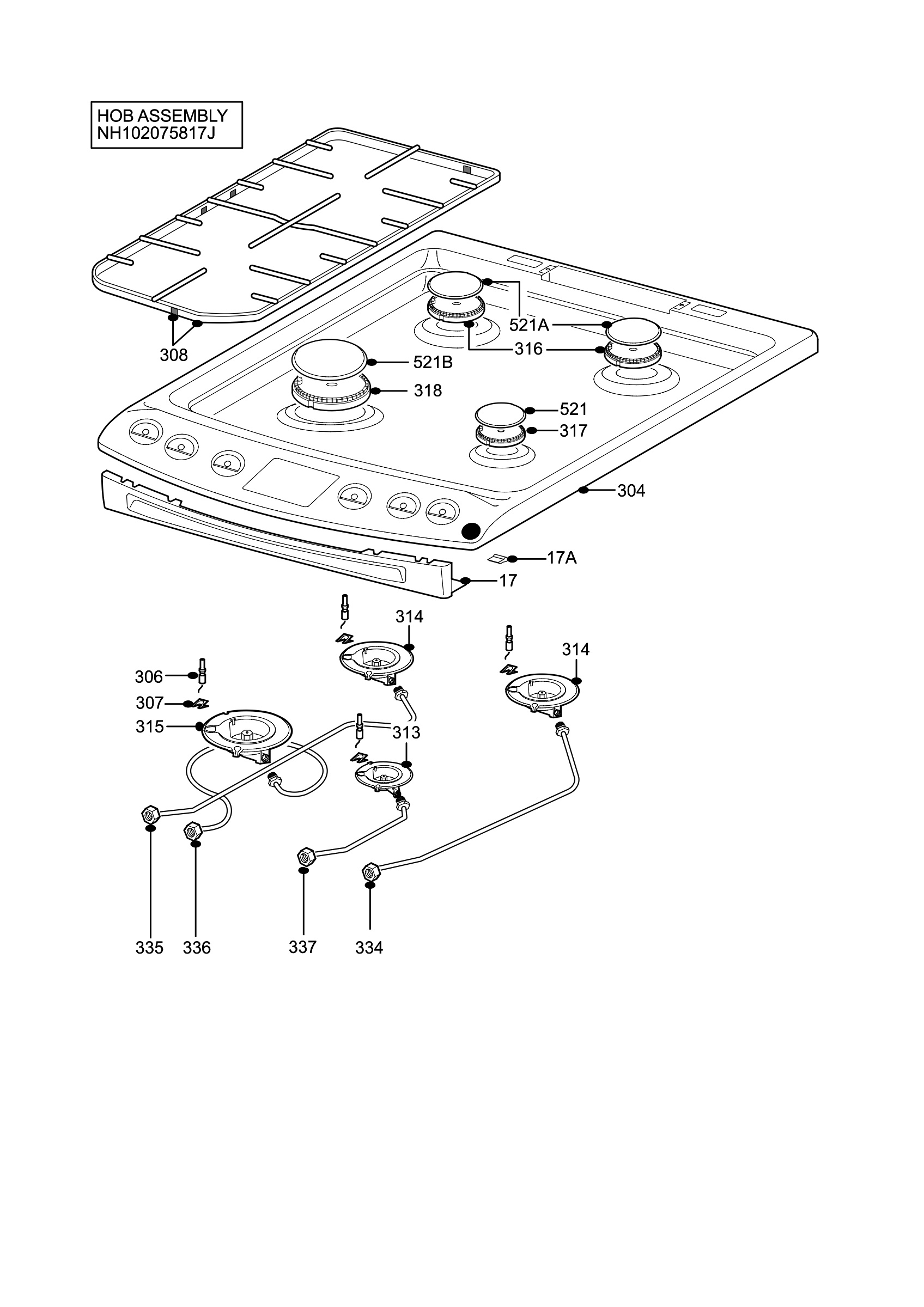H10 Hob