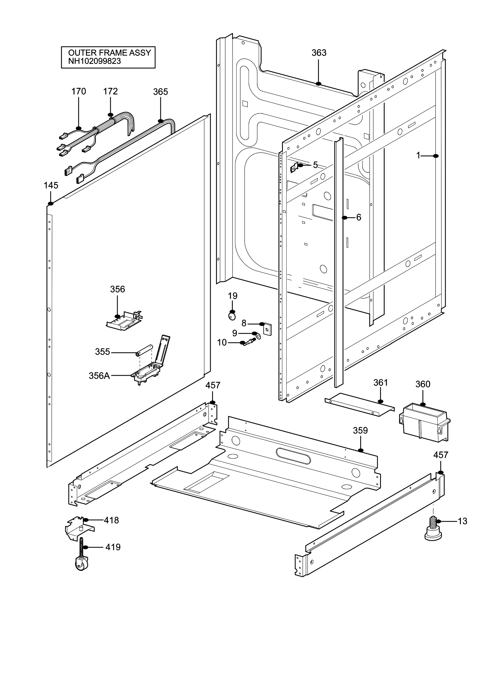 H10 Outer Frame