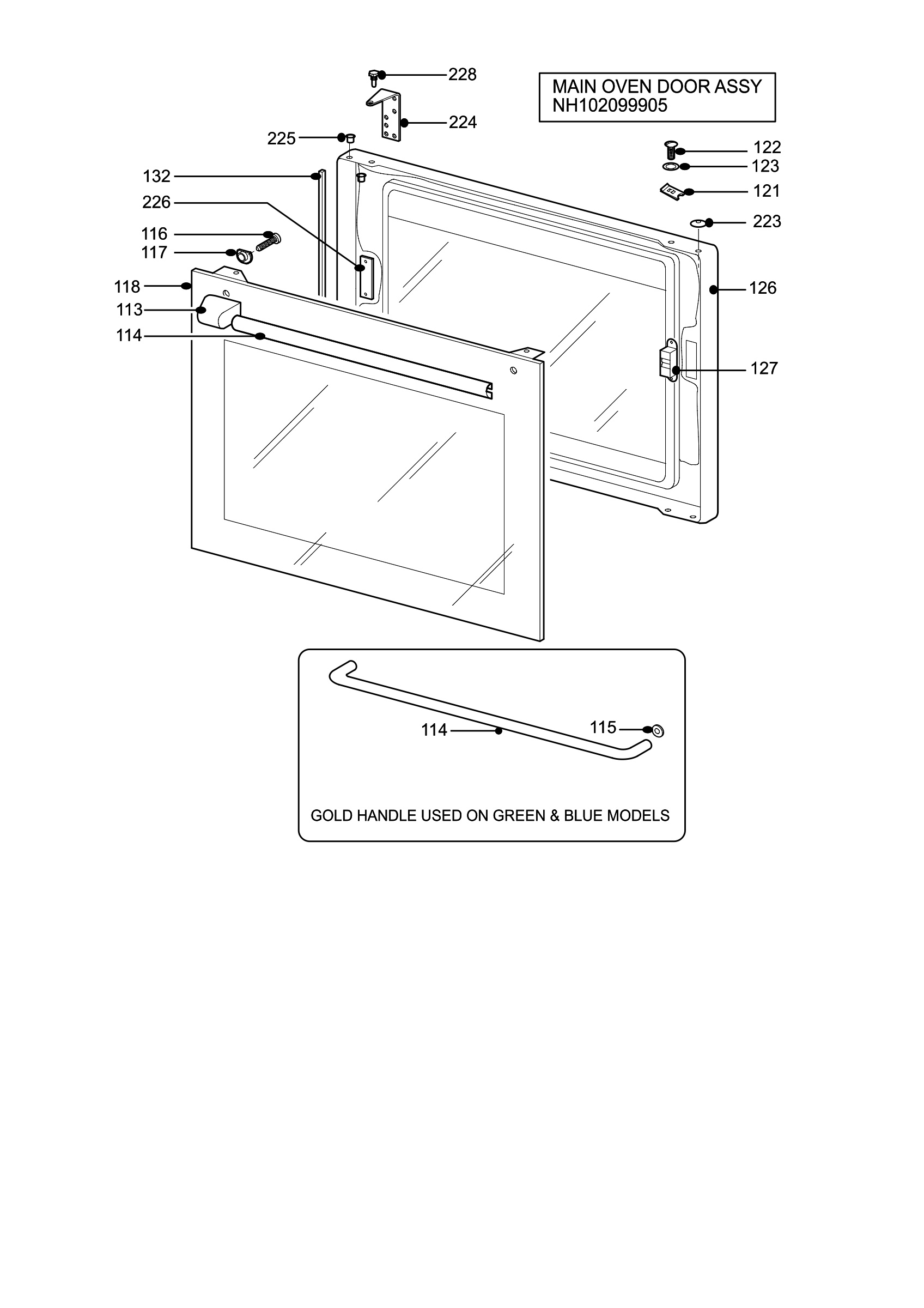 H10 Main Oven Door (large)