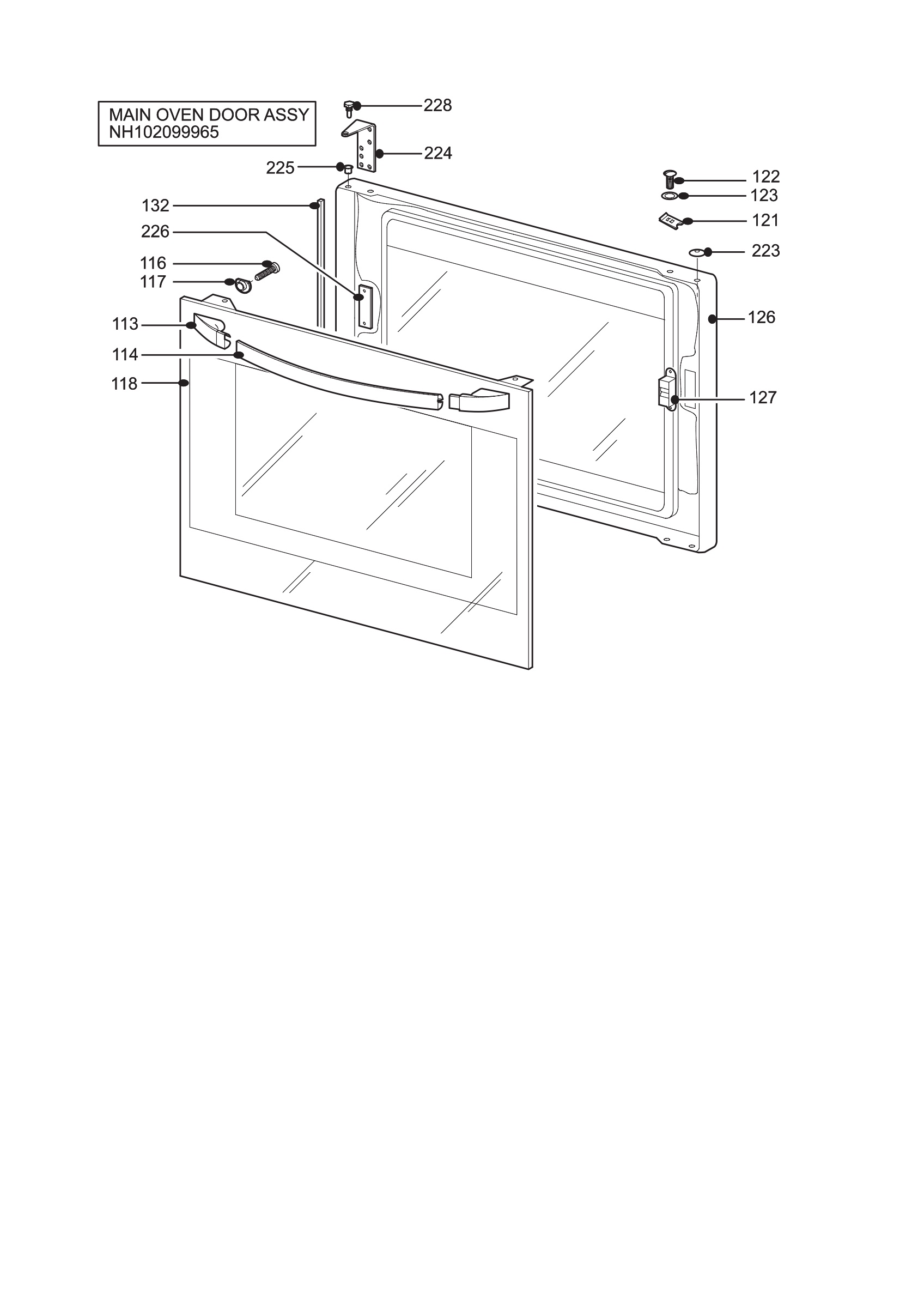 H10 Main Oven Door (large)