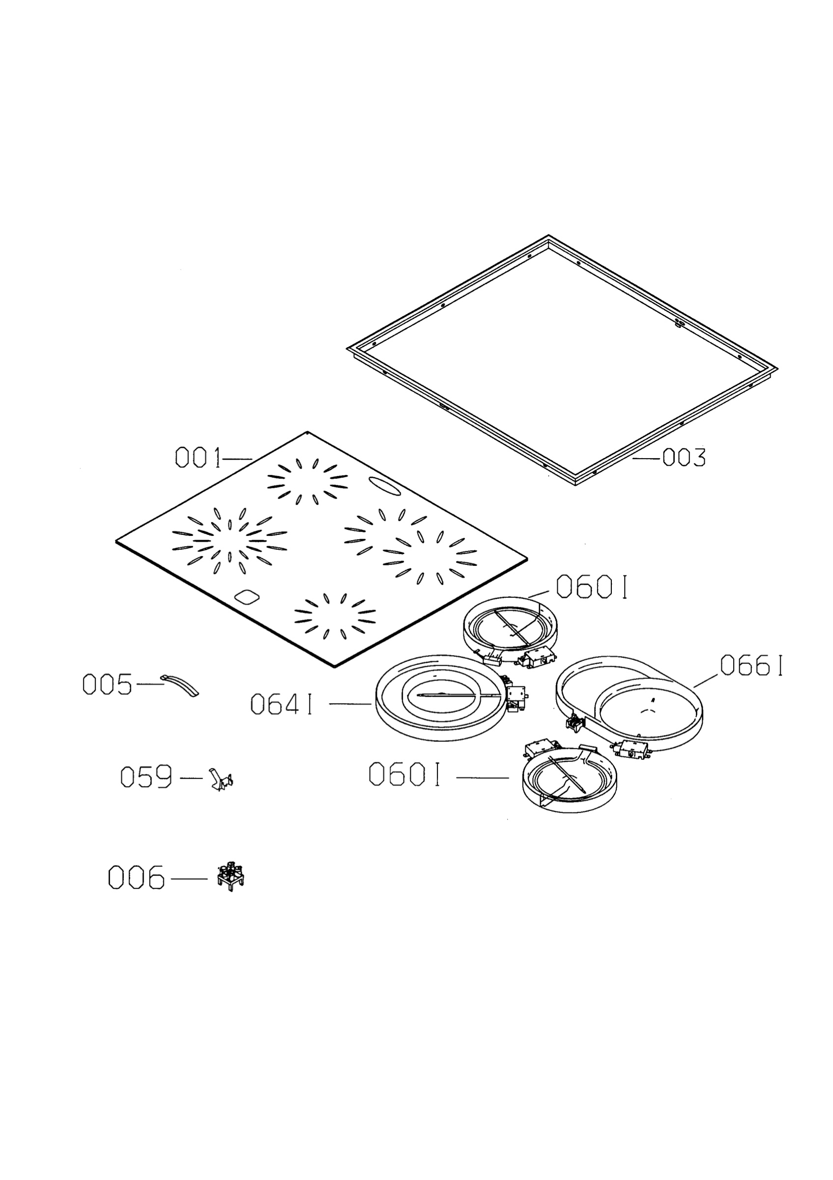 Hob/grill