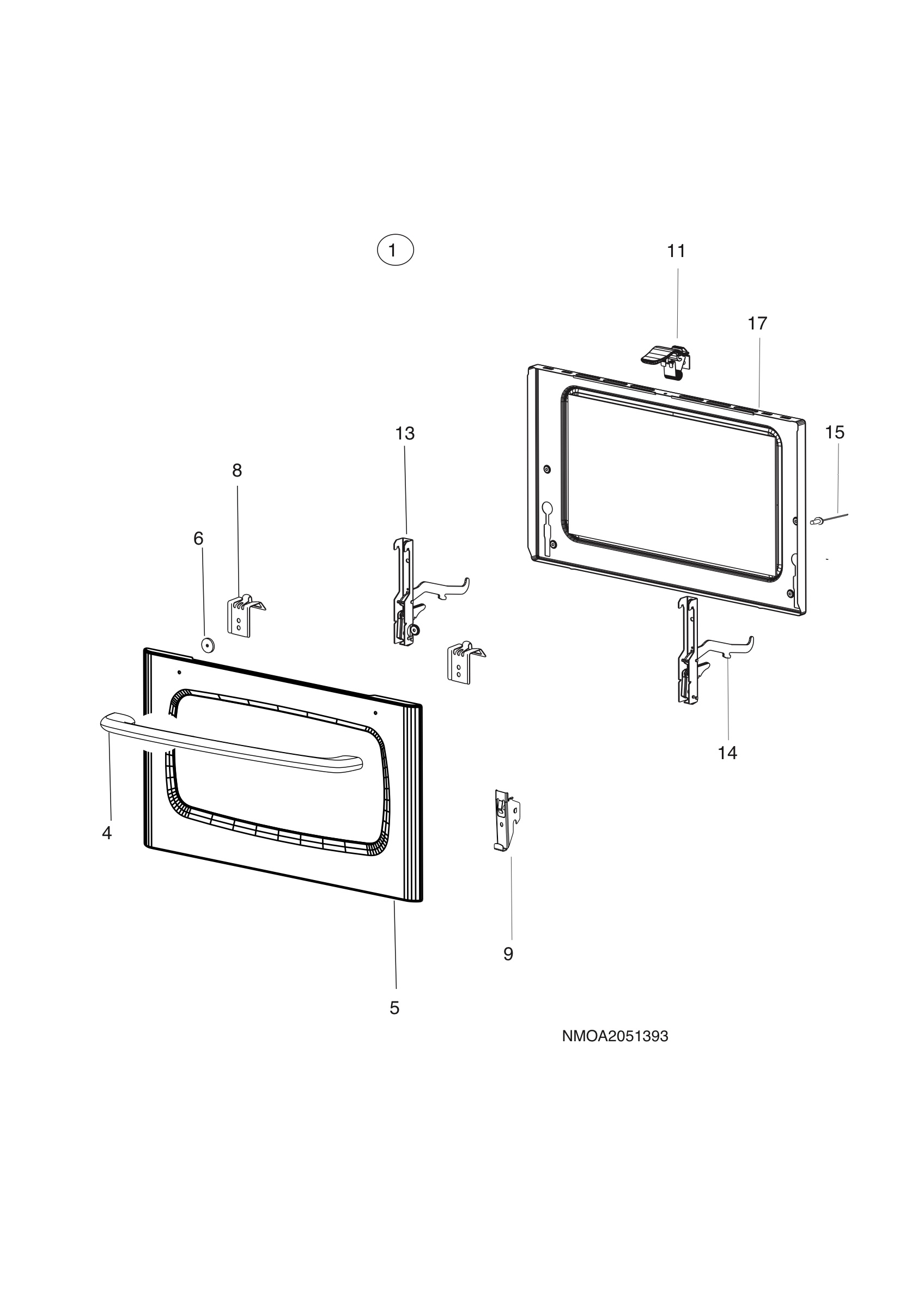 H10 Main Oven Door (large)
