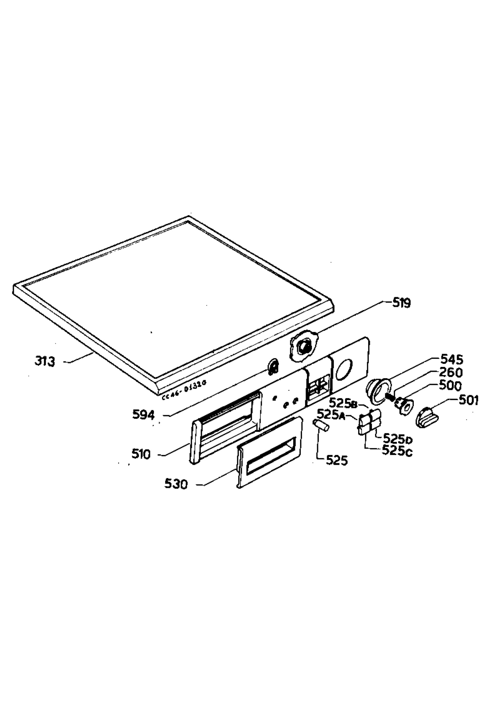 Control panel and lid