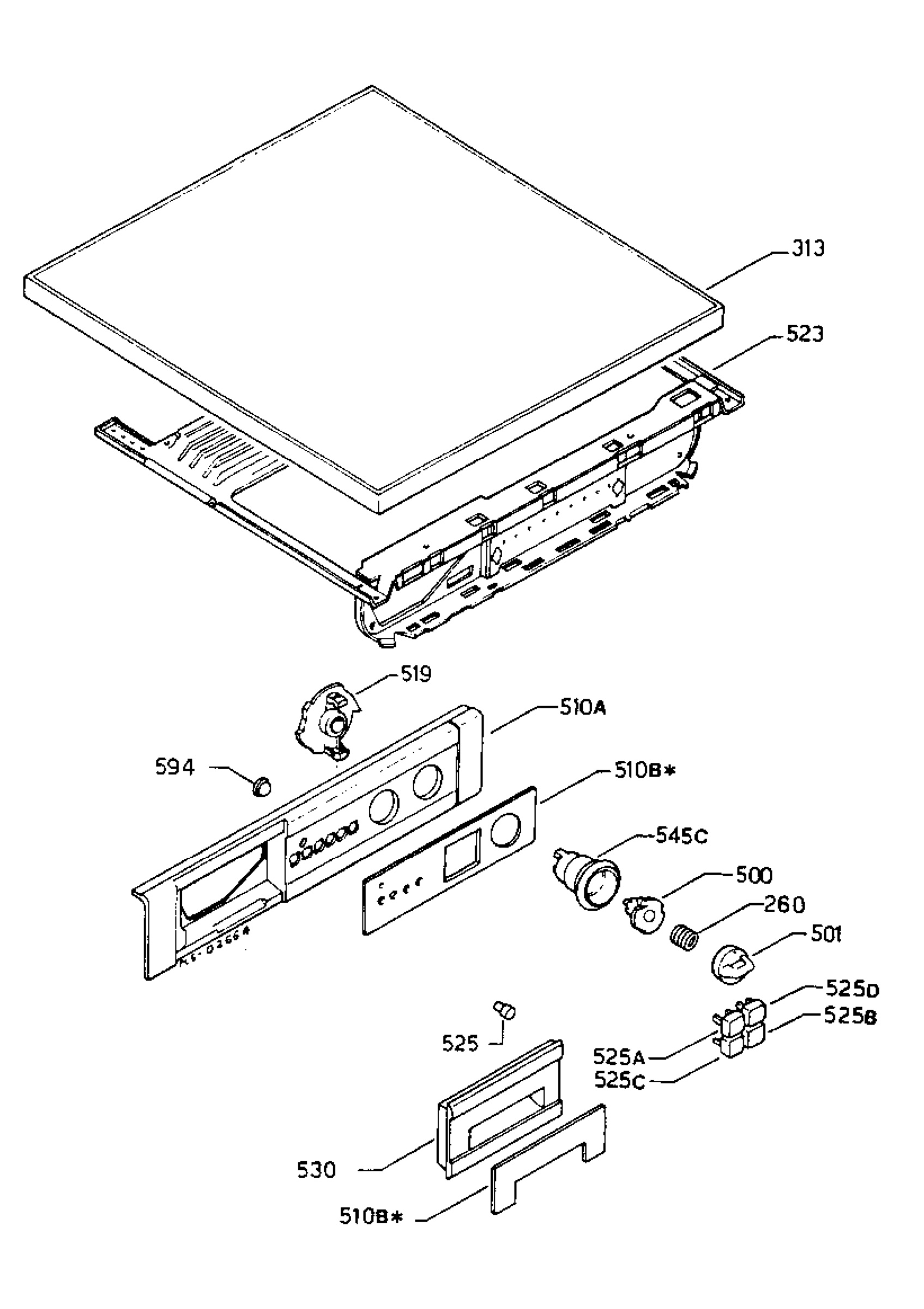 Control panel and lid