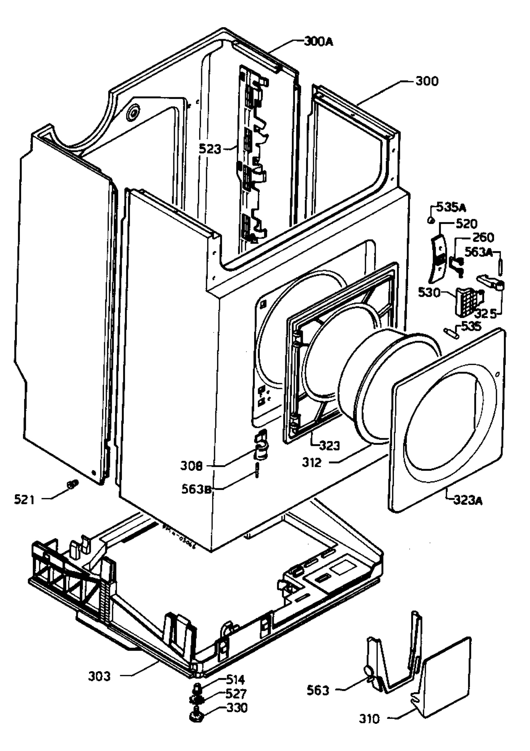 Housing and door
