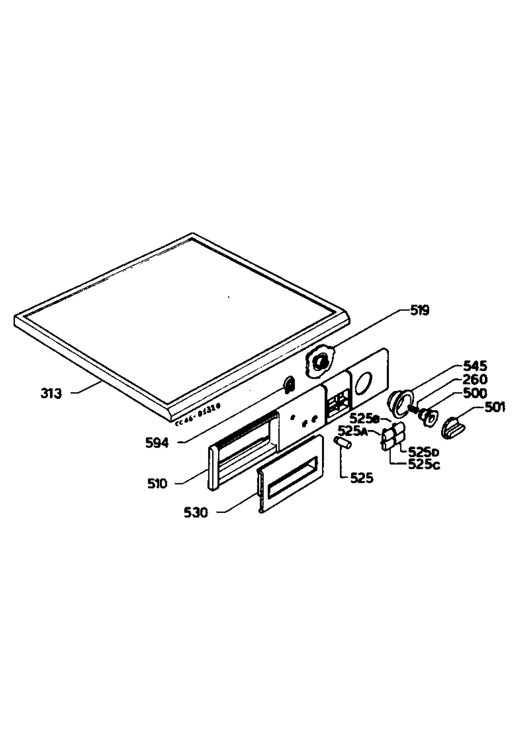 Control panel and lid
