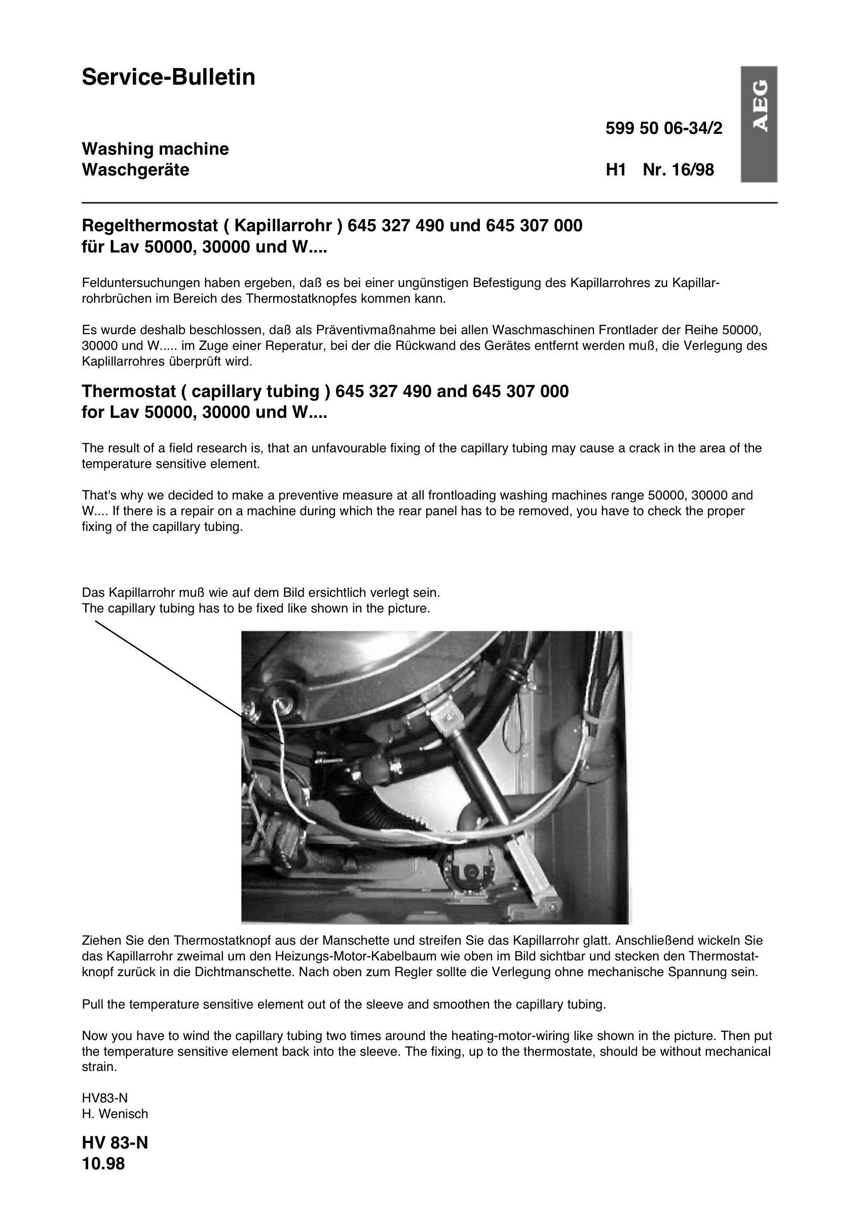Service Bulletin