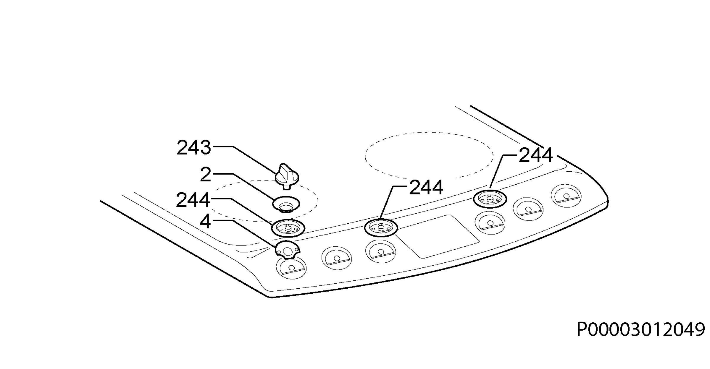Command panel 037