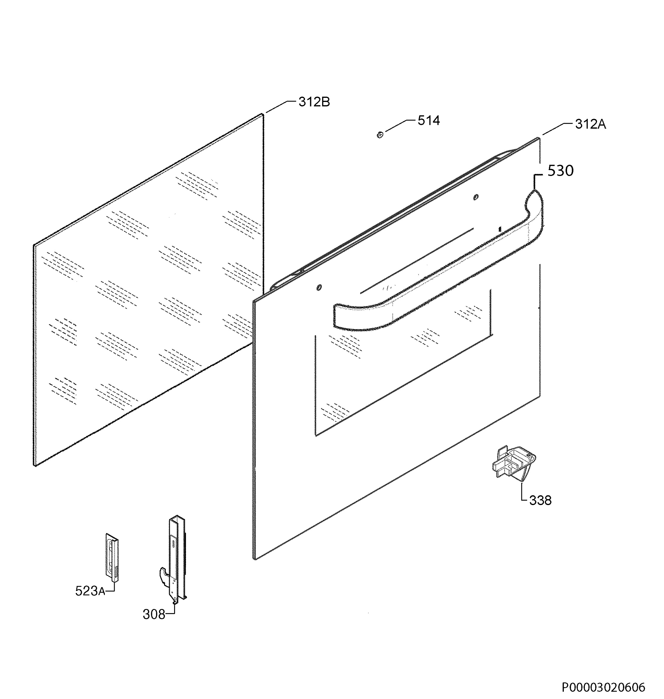 Zanussi Cooker & Hob ZOB143X (94971397201) Spares