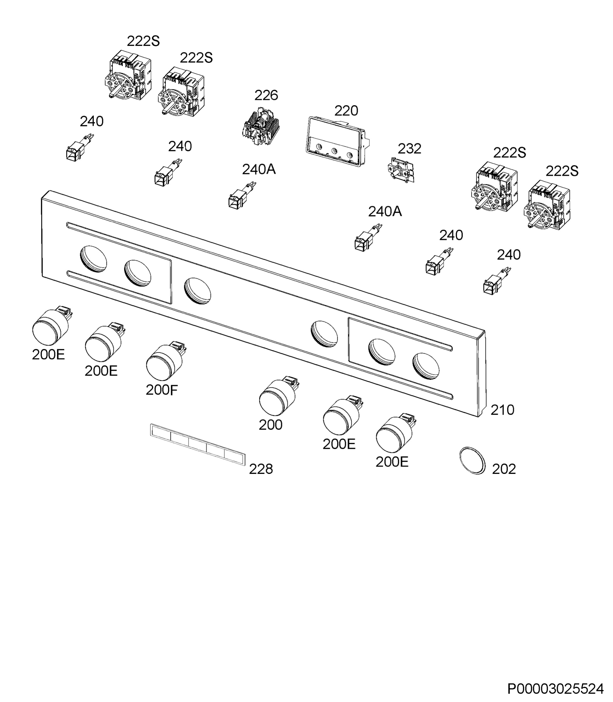 Command panel 037
