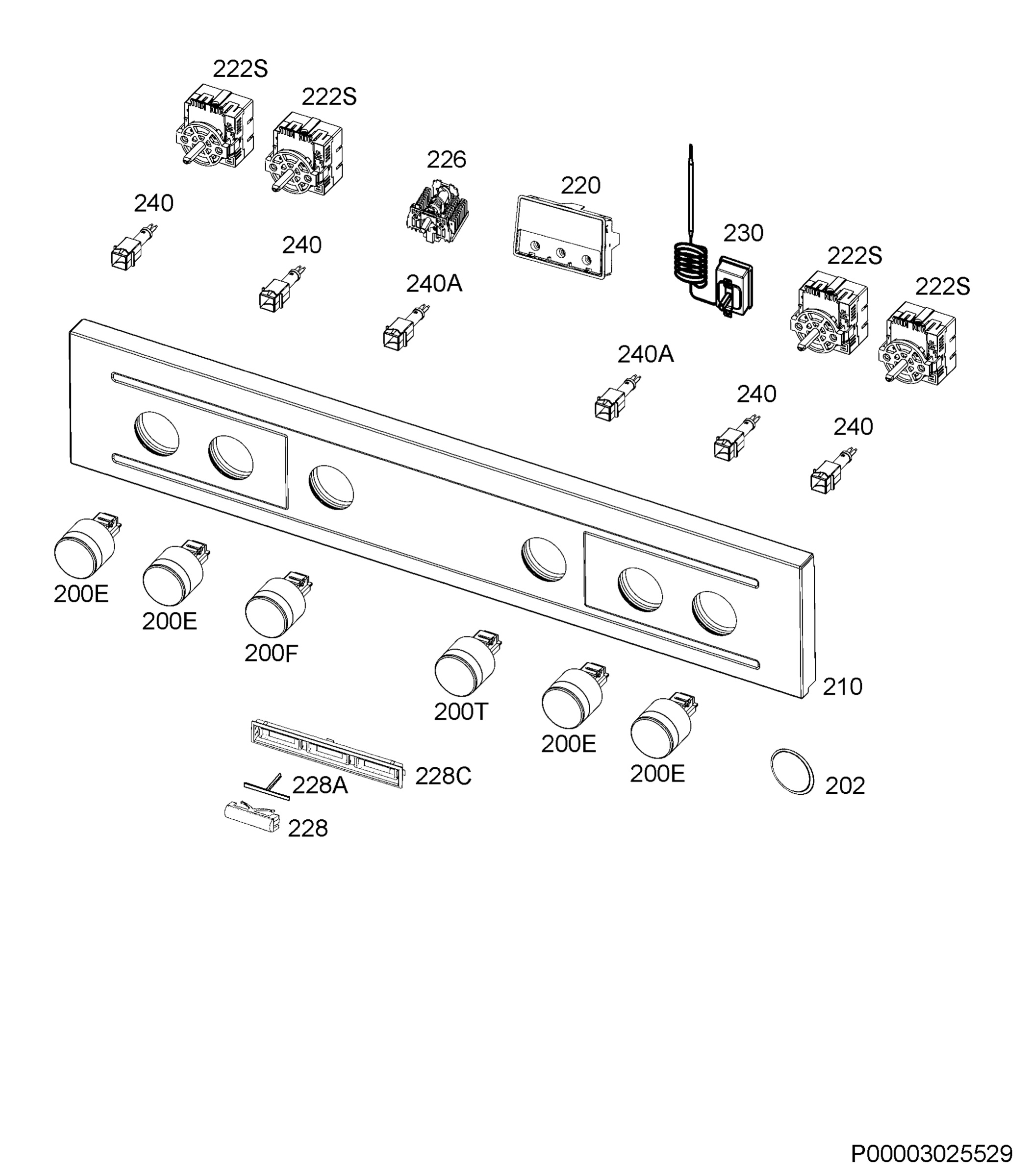 Command panel 037