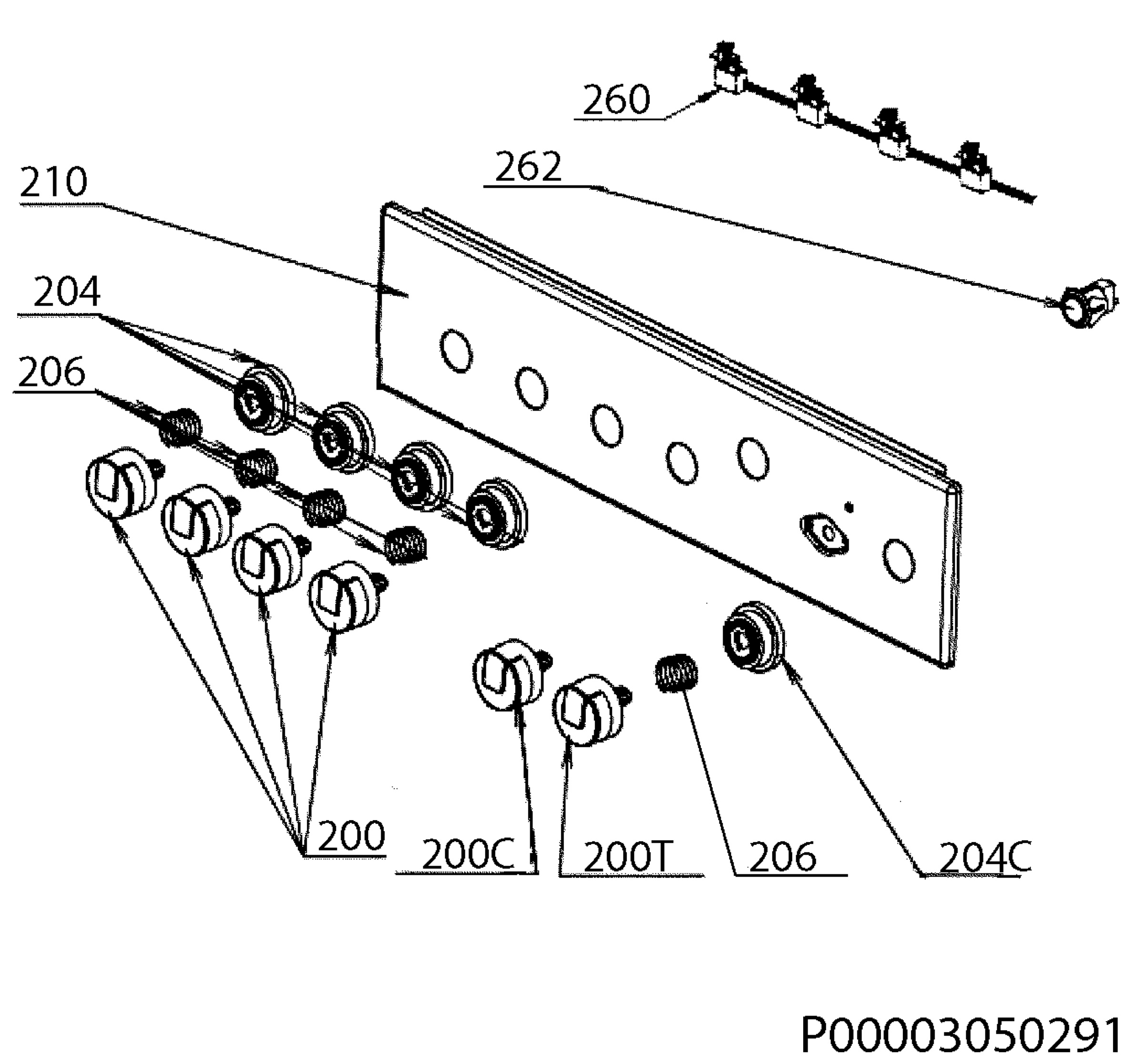 Command panel 037