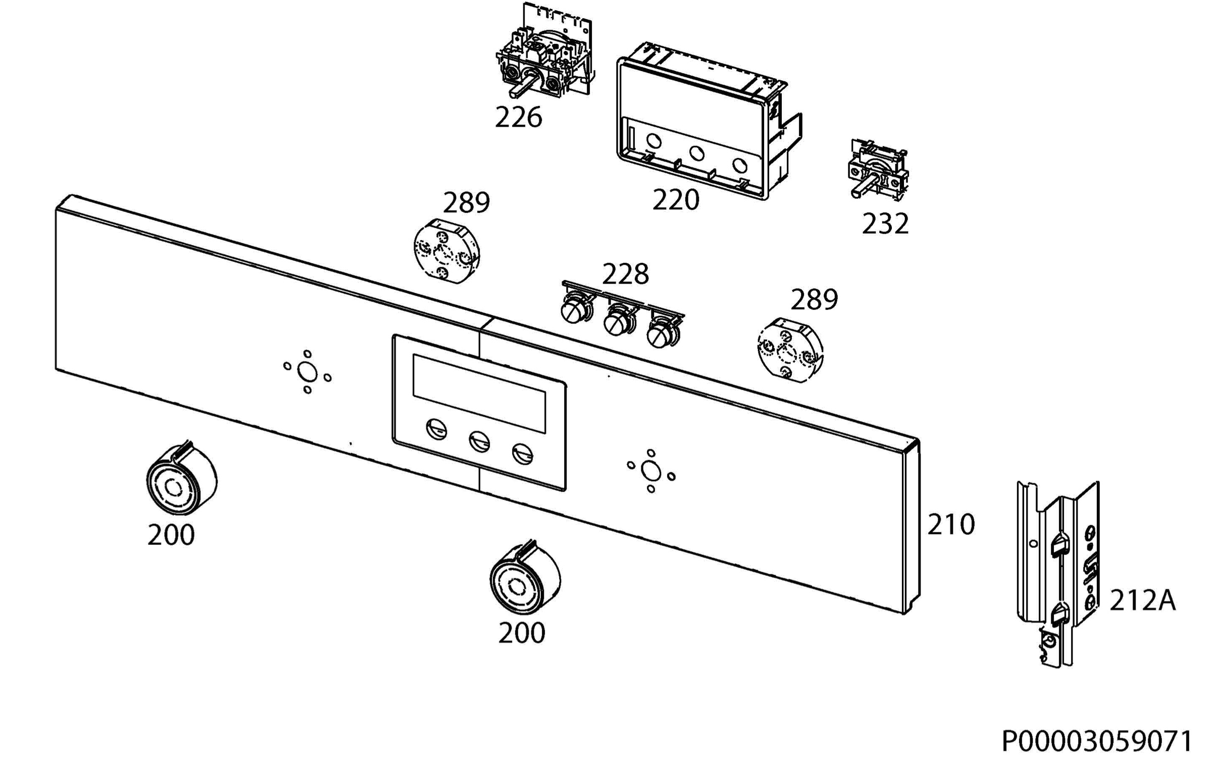 Command panel 037