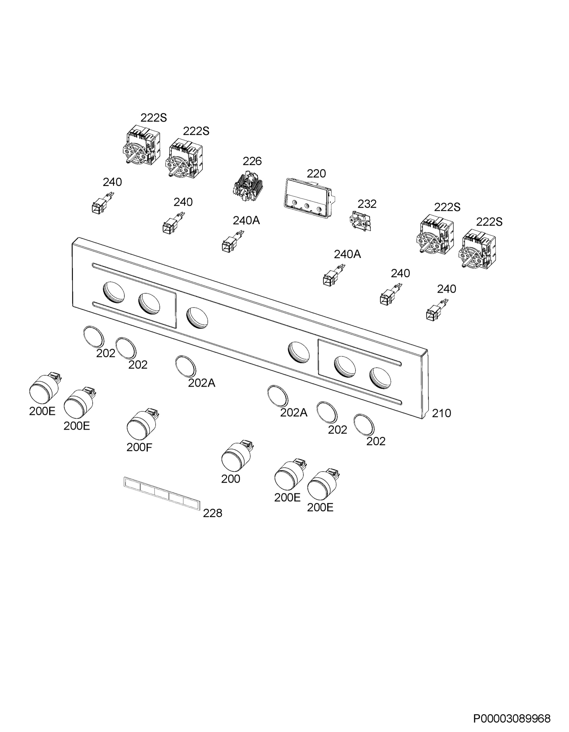 Command panel 037