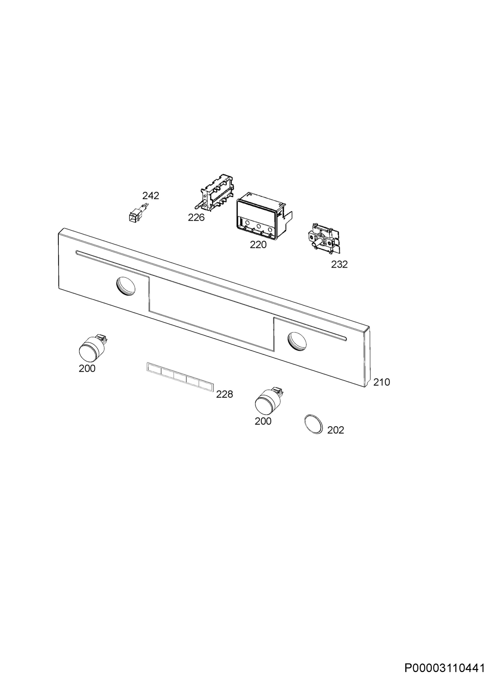 Command panel 037