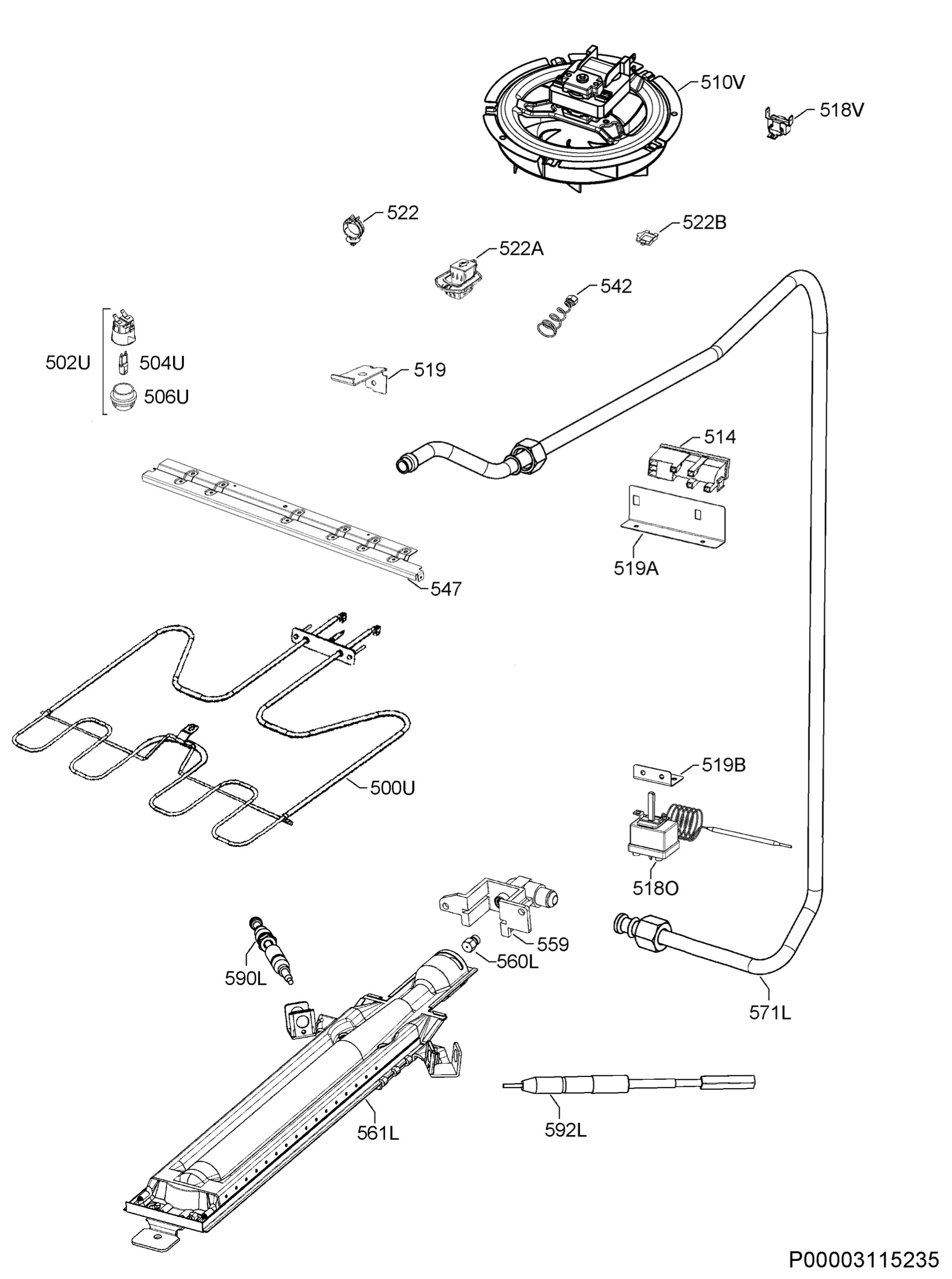 Functional parts