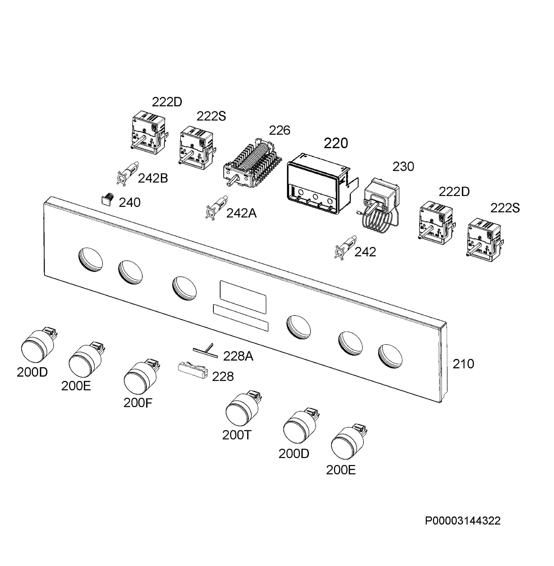 Command panel 037