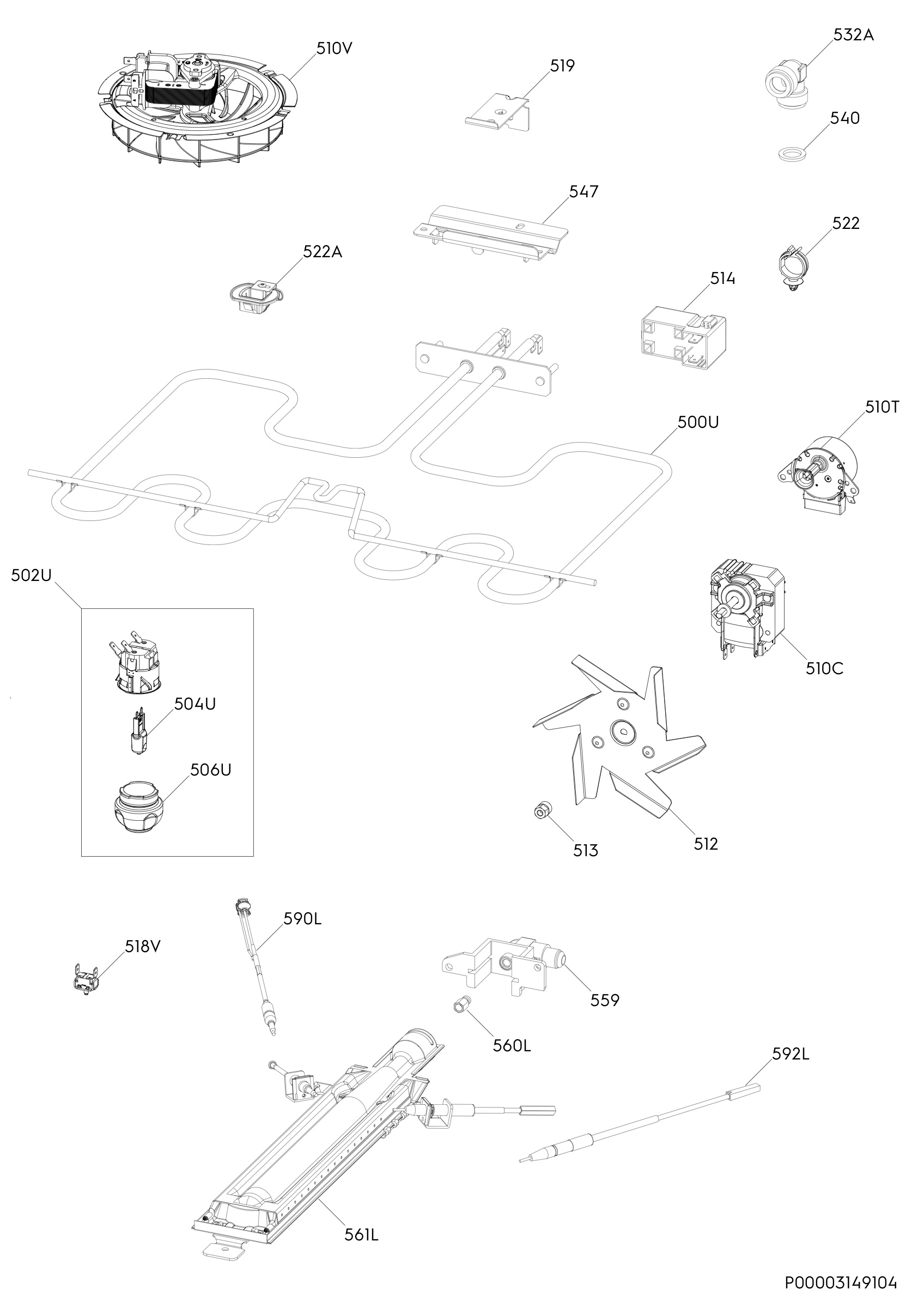 Functional parts