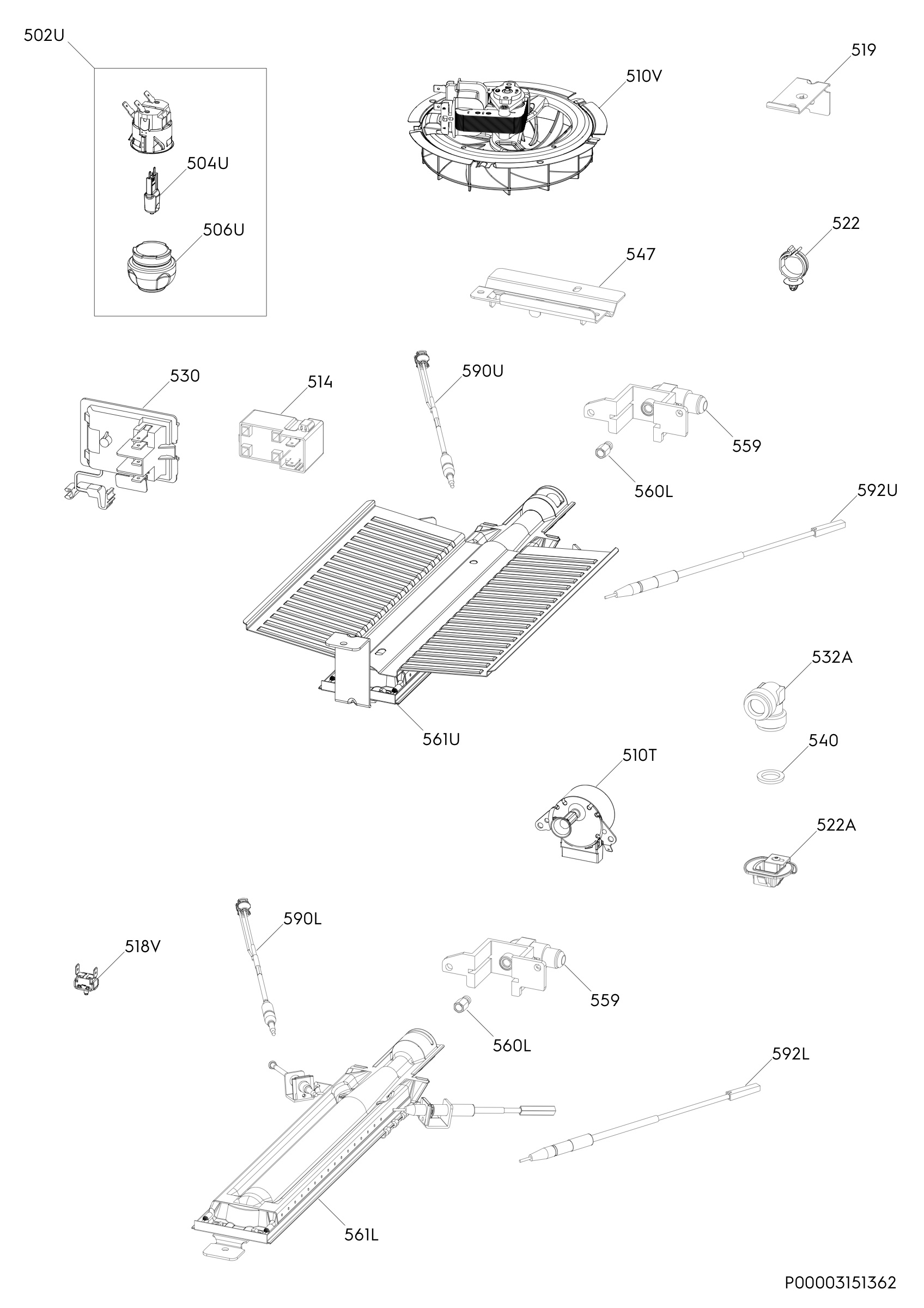 Functional parts