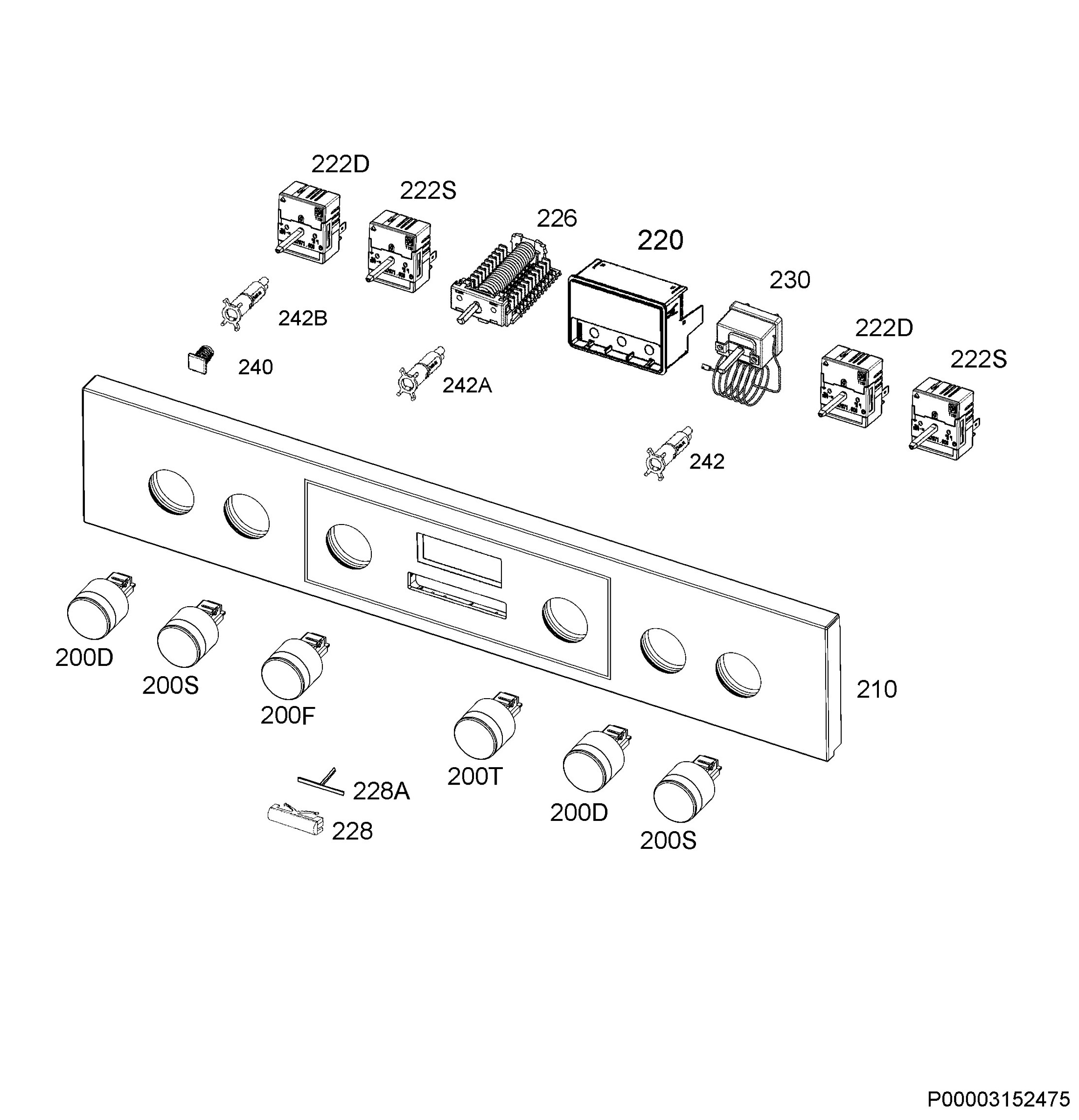 Command panel 037