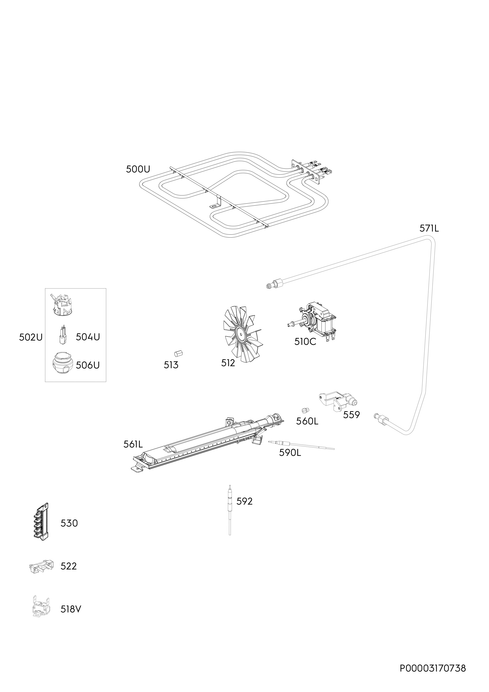 Functional parts