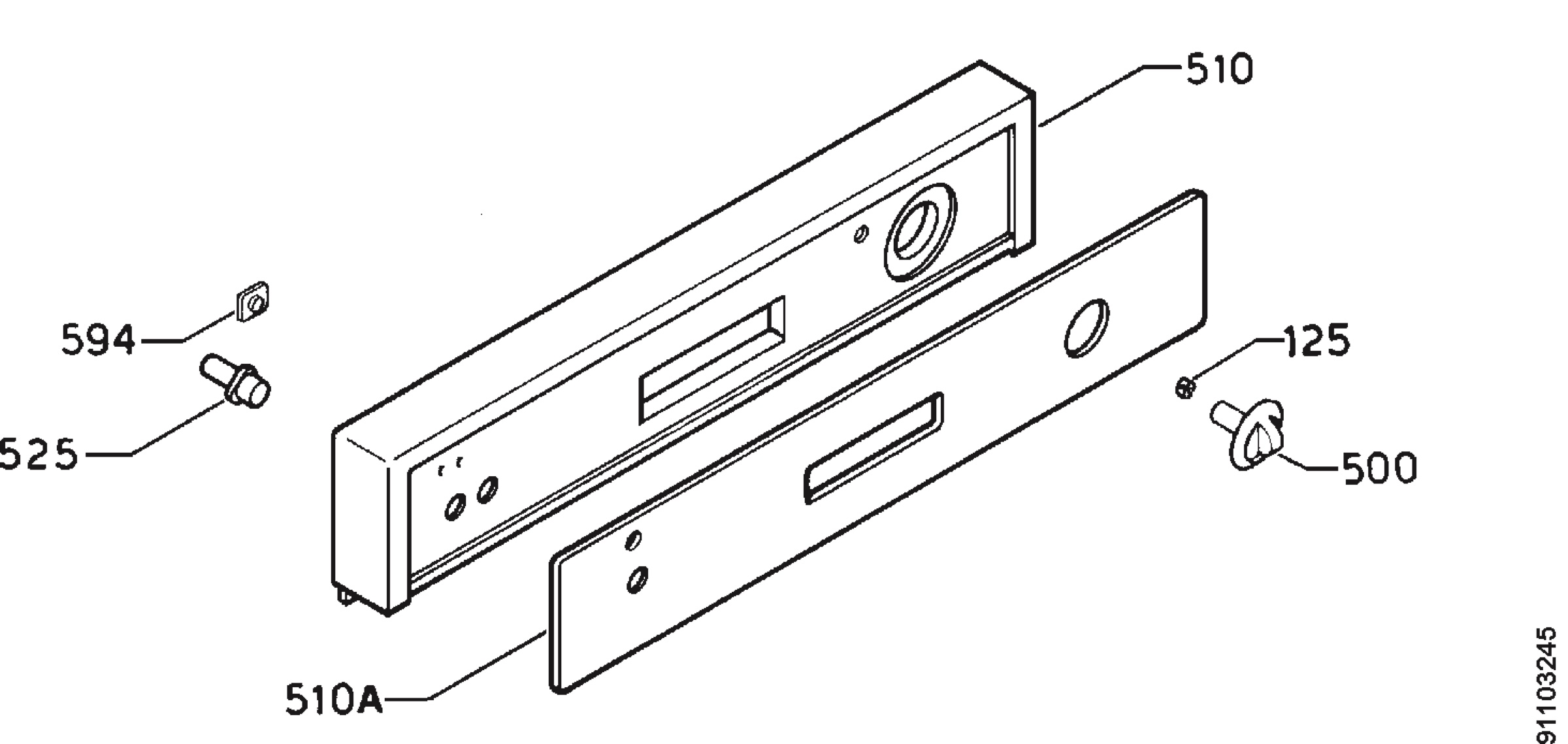 Command panel 037