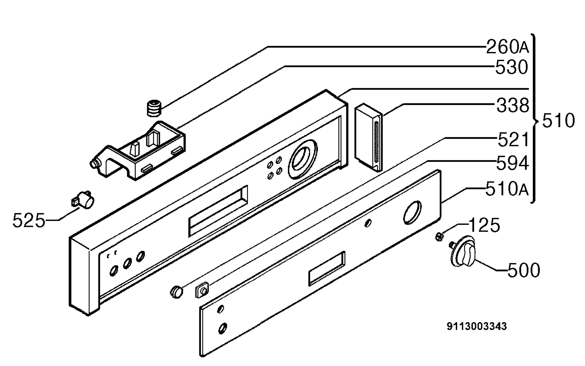 Command panel 037