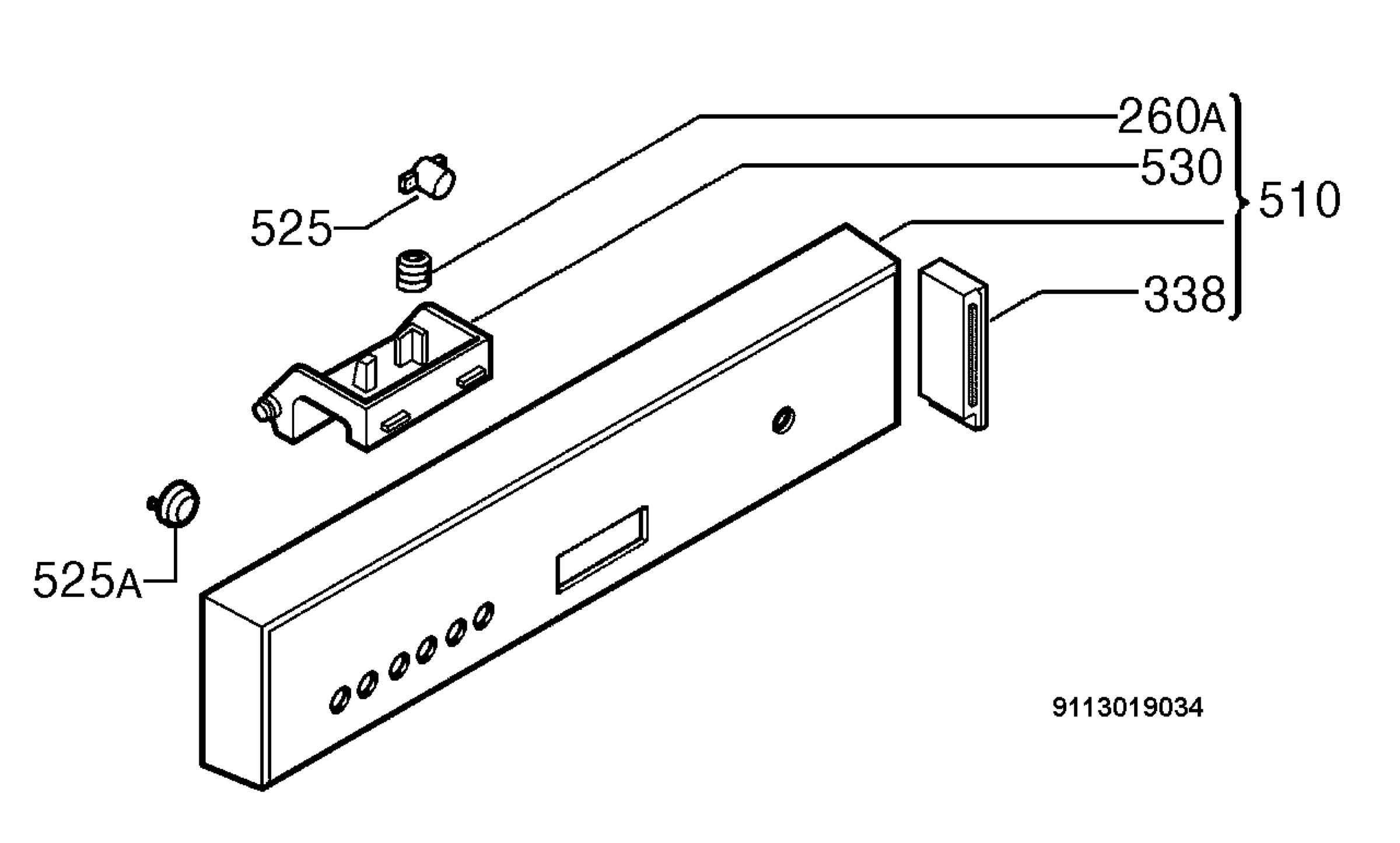 Command panel 037