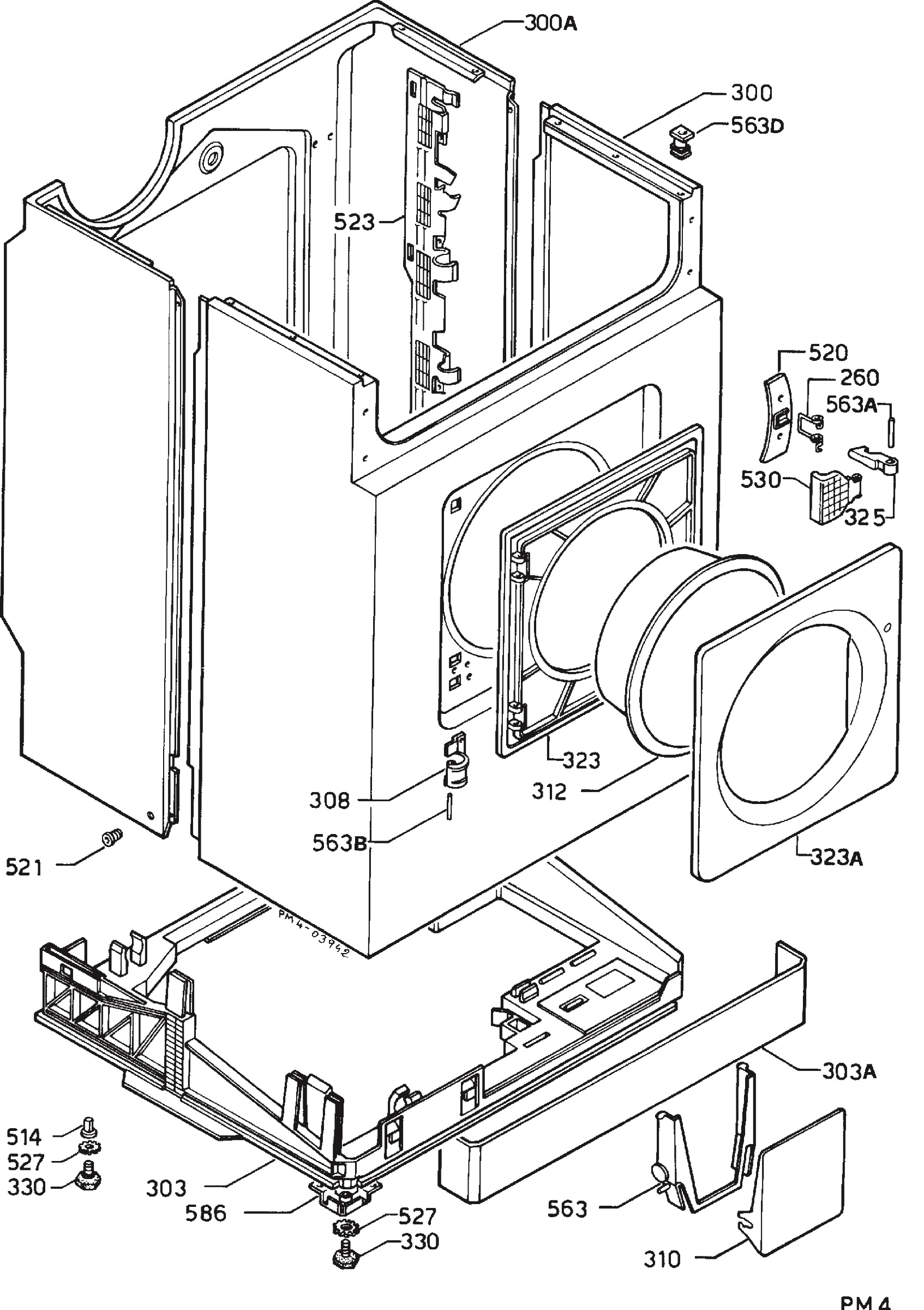 W30 Housing,https://pub-ca728c82b01b4455aa73b951df5a365b.r2.dev/Electrolux/door A
