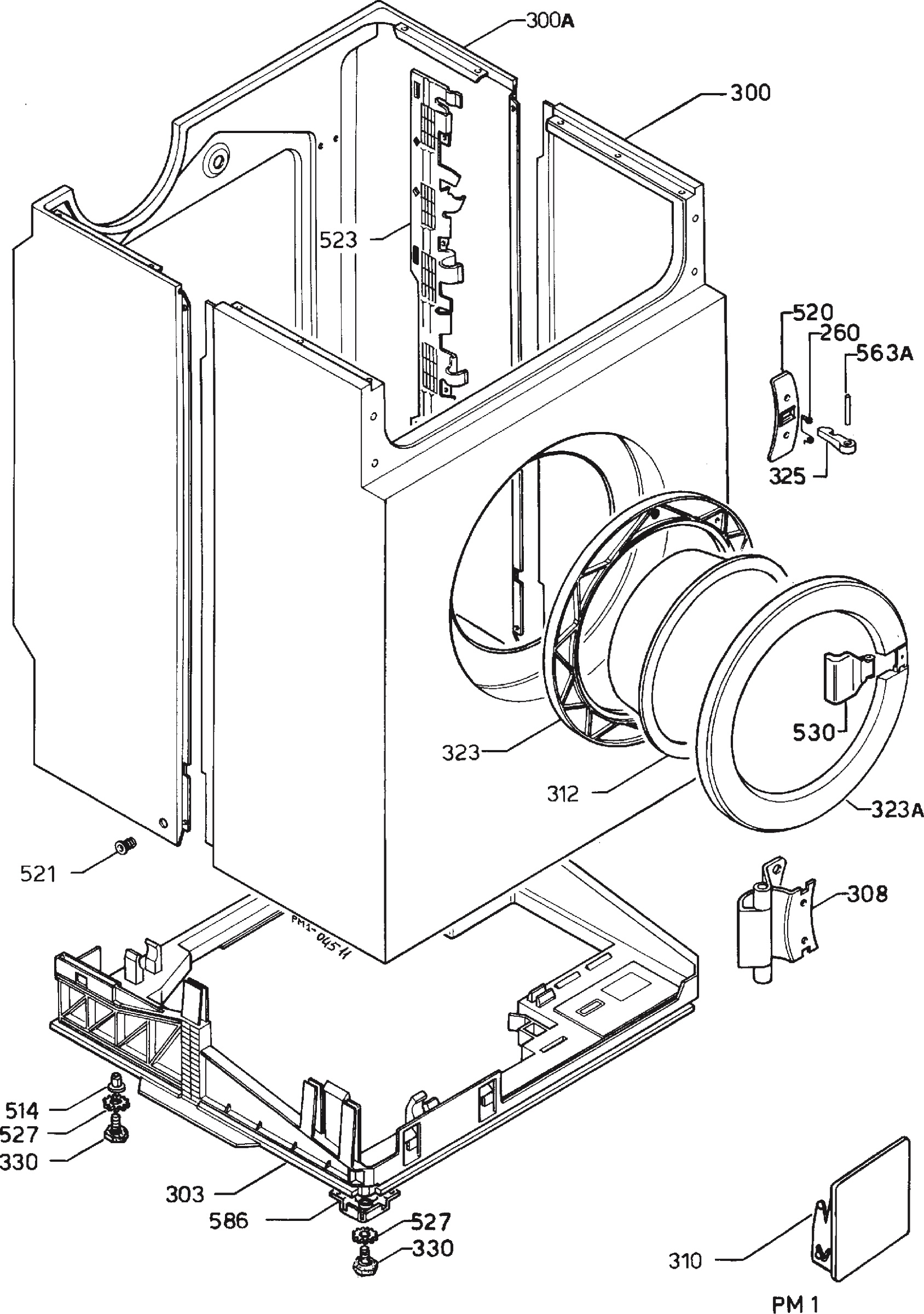 W30 Housing,https://pub-ca728c82b01b4455aa73b951df5a365b.r2.dev/Electrolux/door A