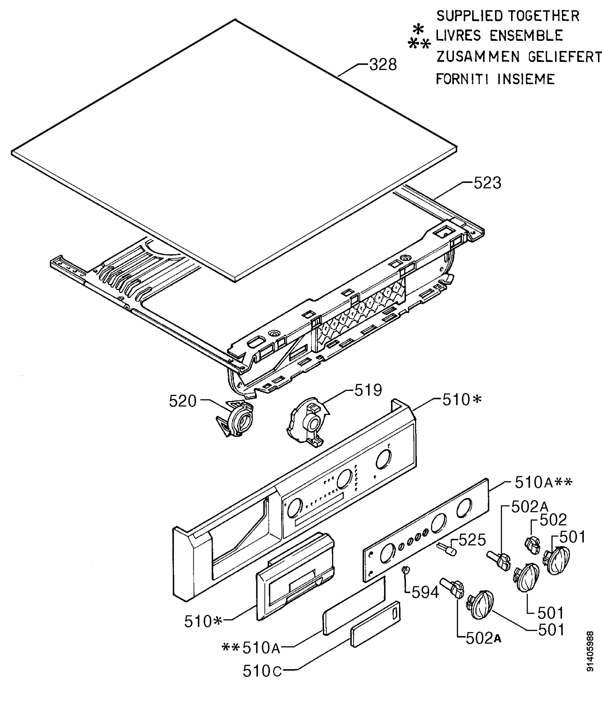 Command panel 037