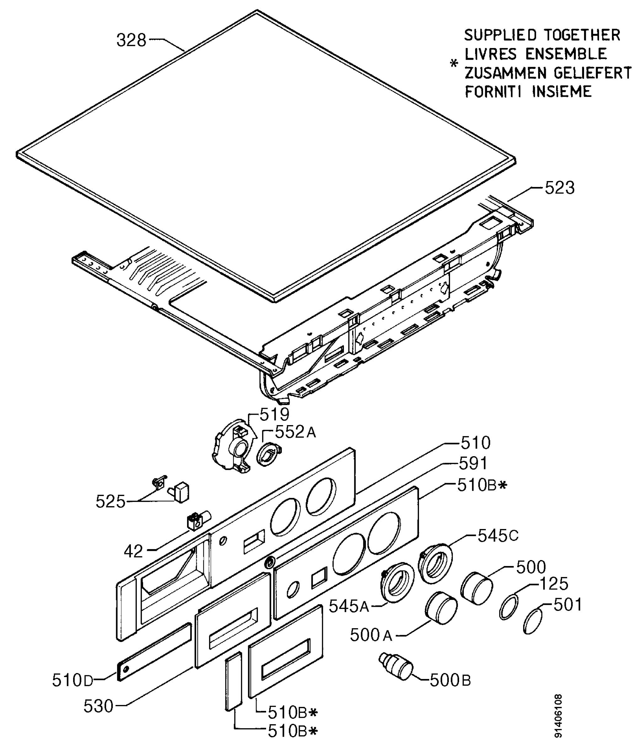 Command panel 037