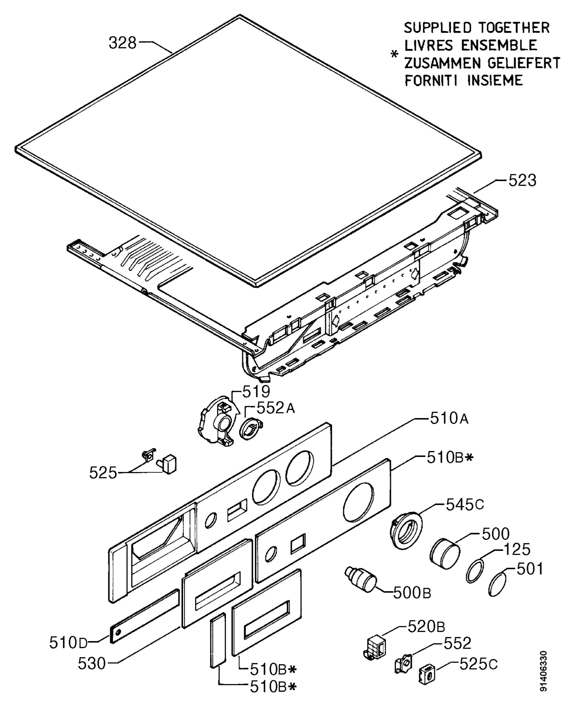 Command panel 037