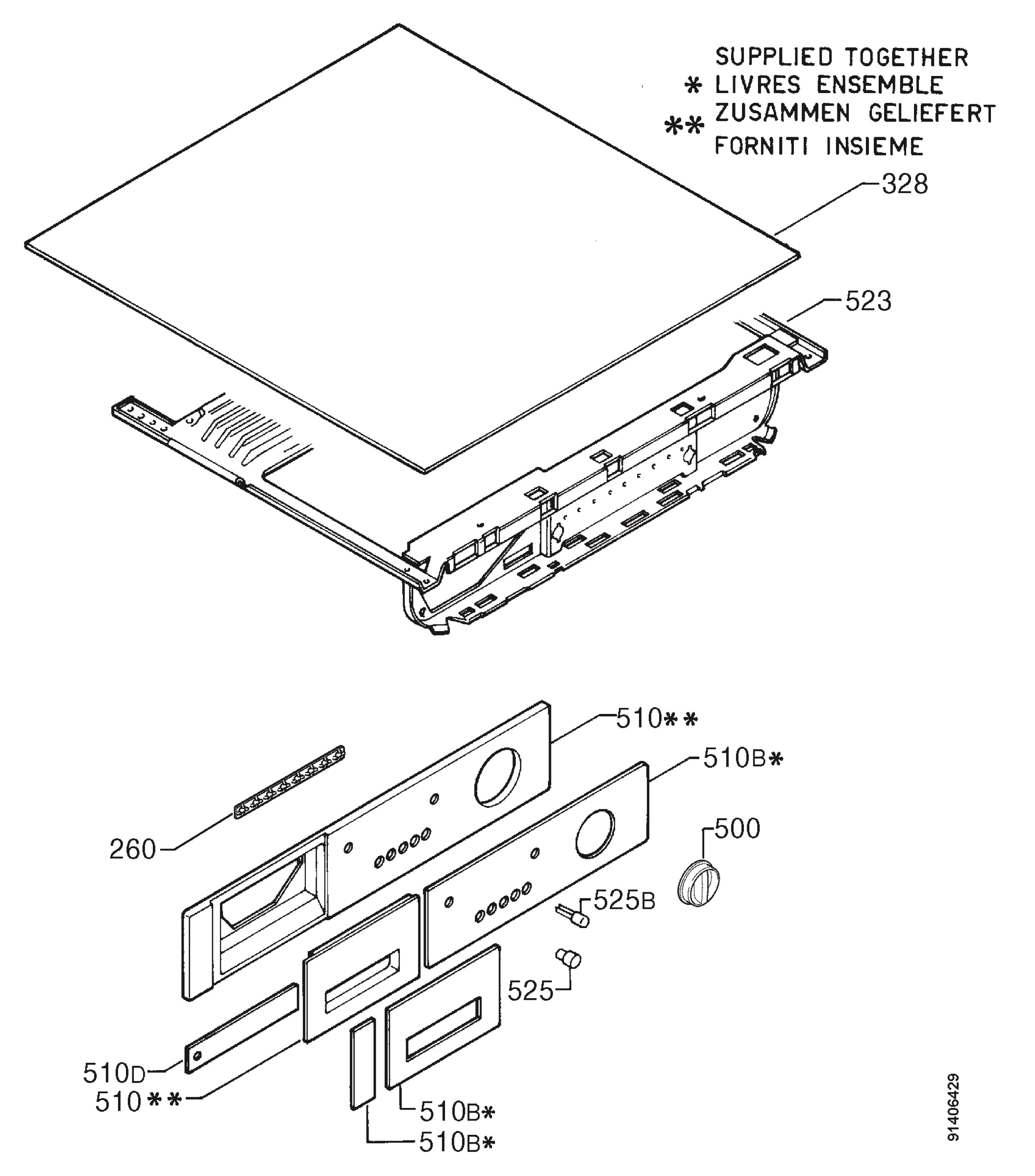Command panel 037