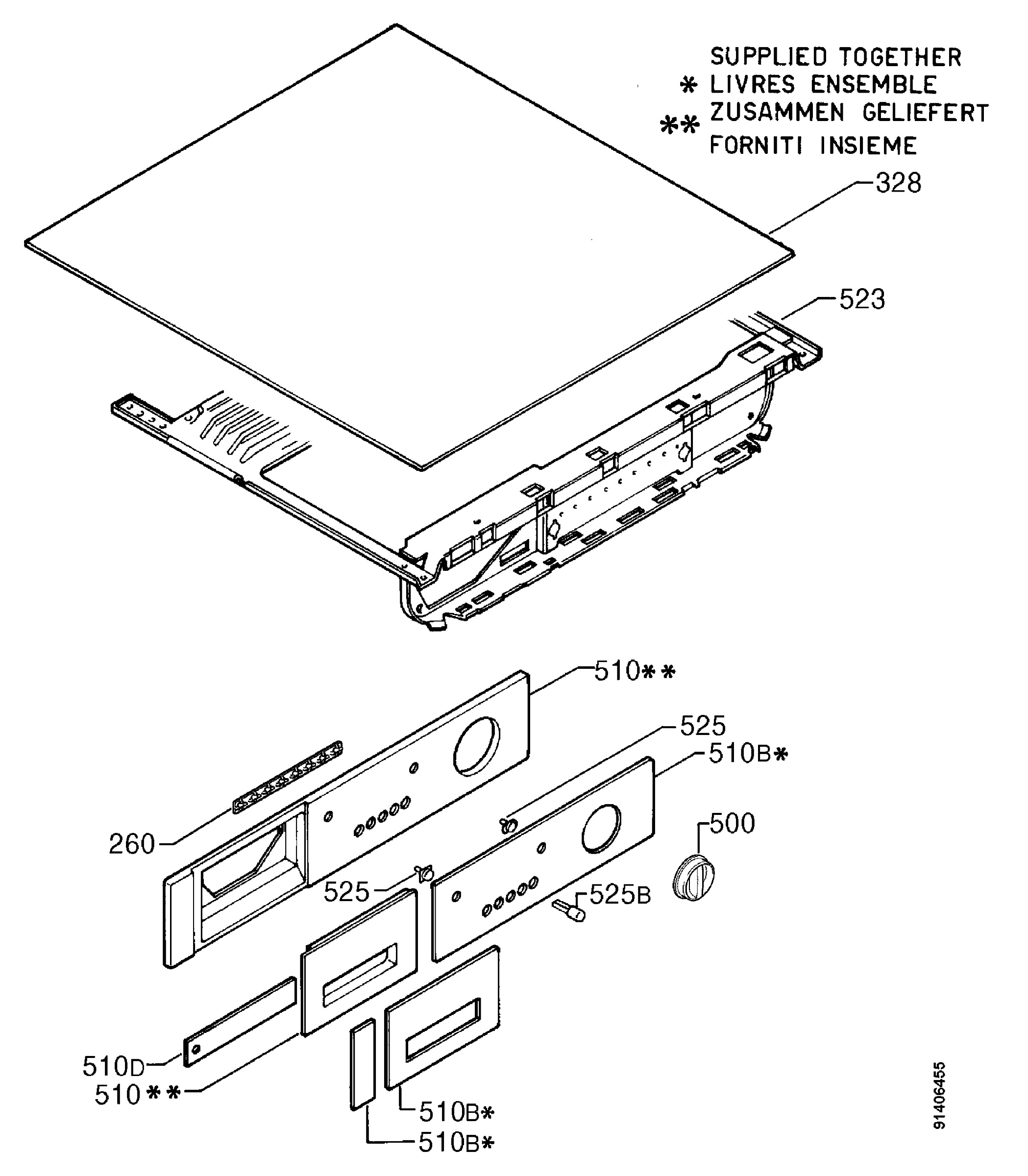 Command panel 037