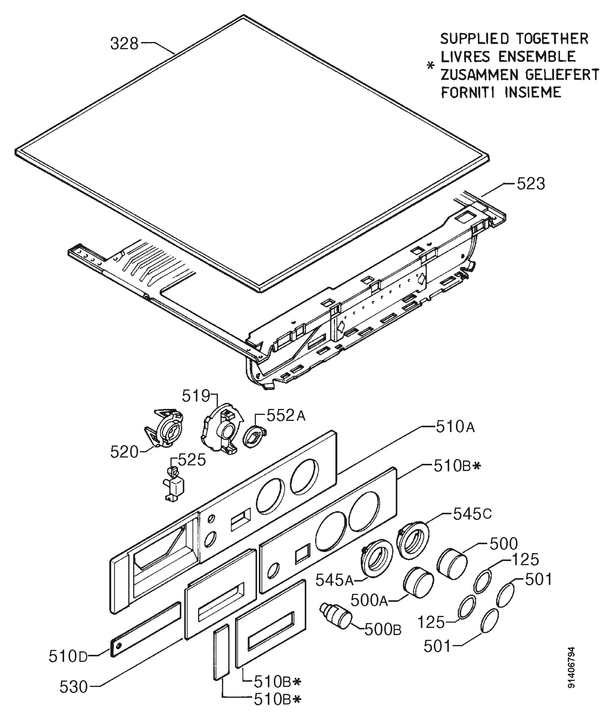 Command panel 037