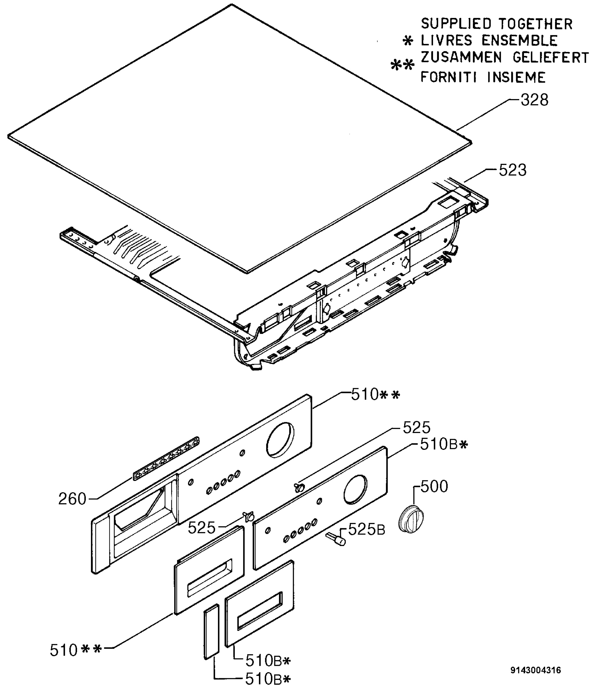 Command panel 037
