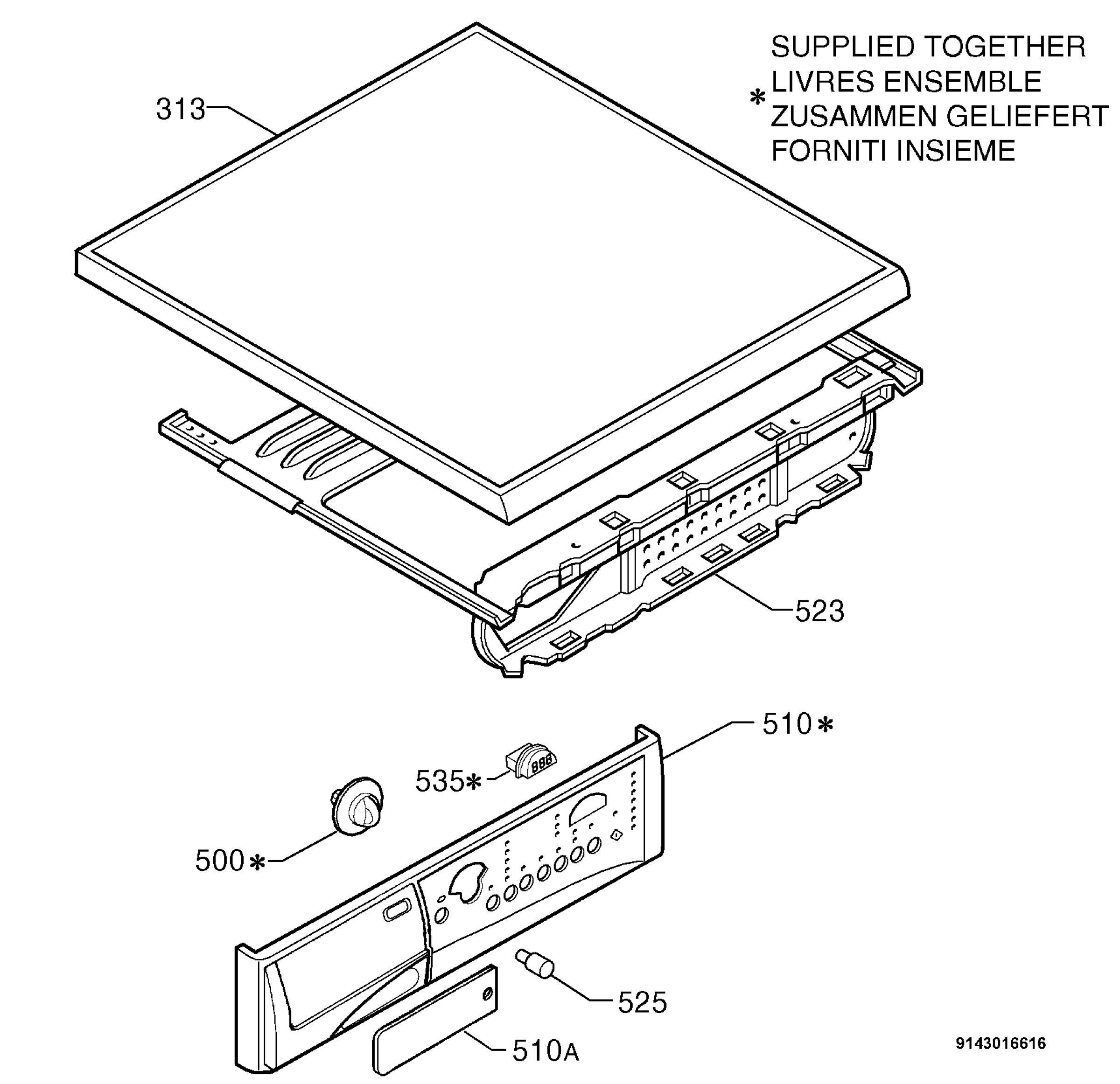Command panel 037