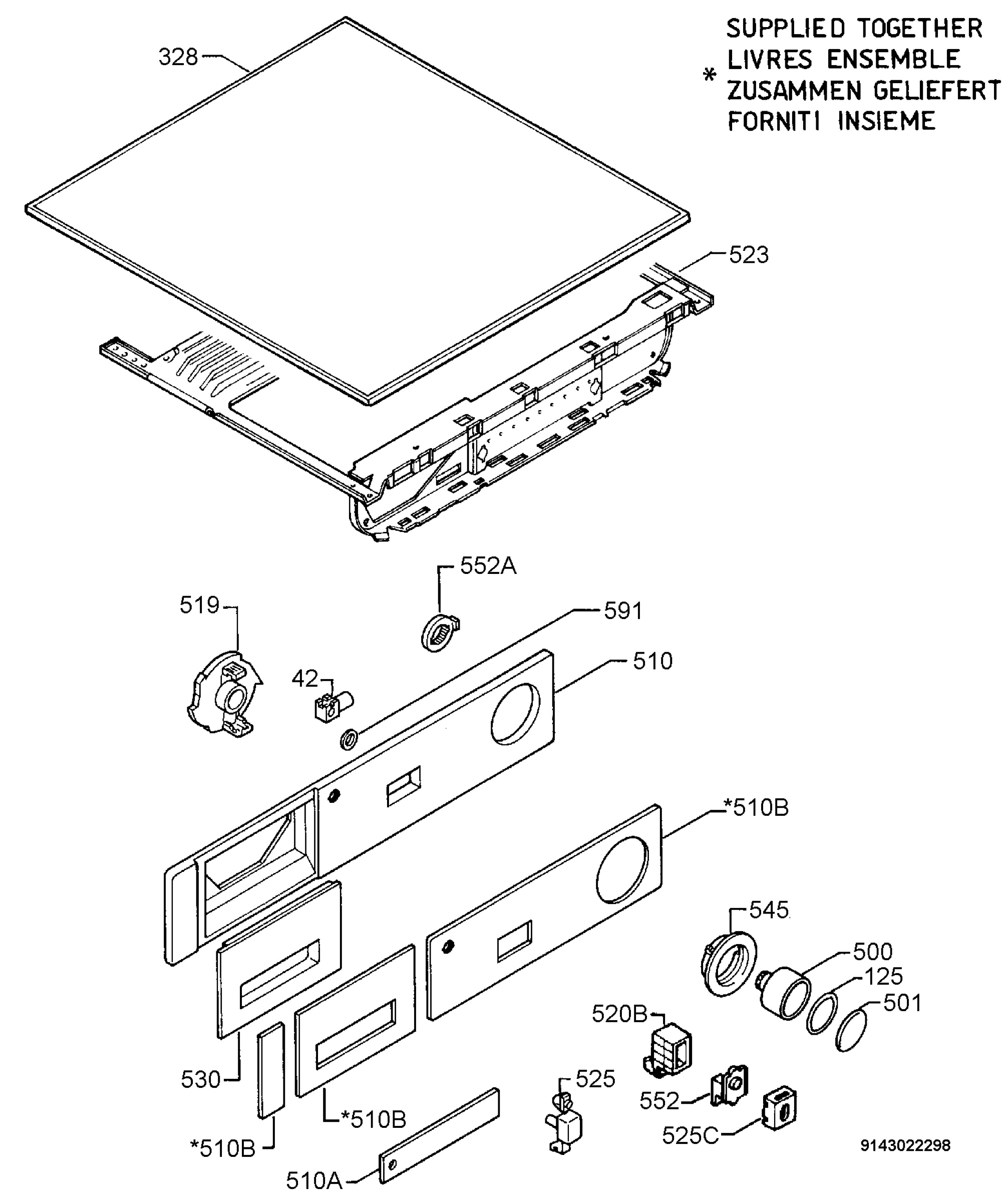 Command panel 037