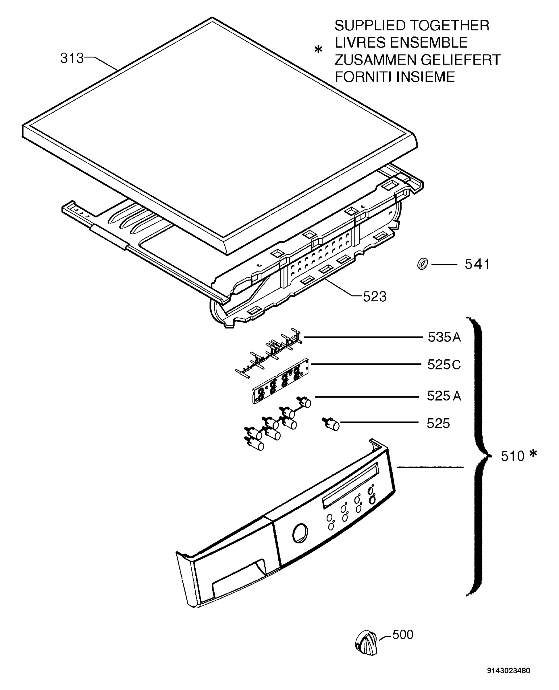 Command panel 037