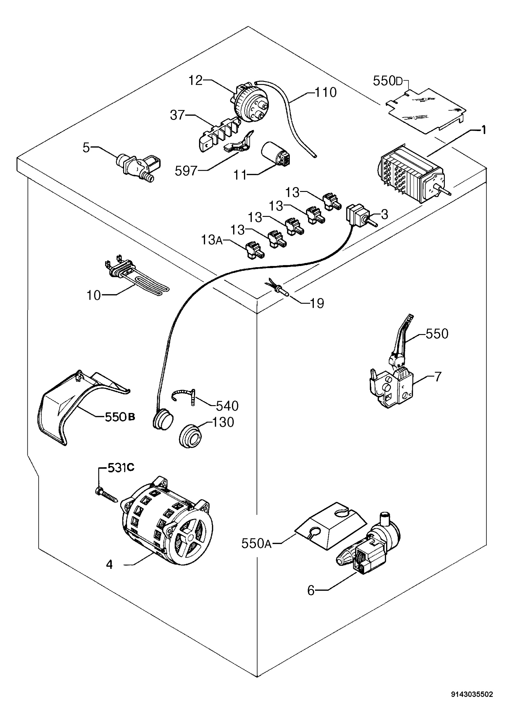 Electrical equipment 268
