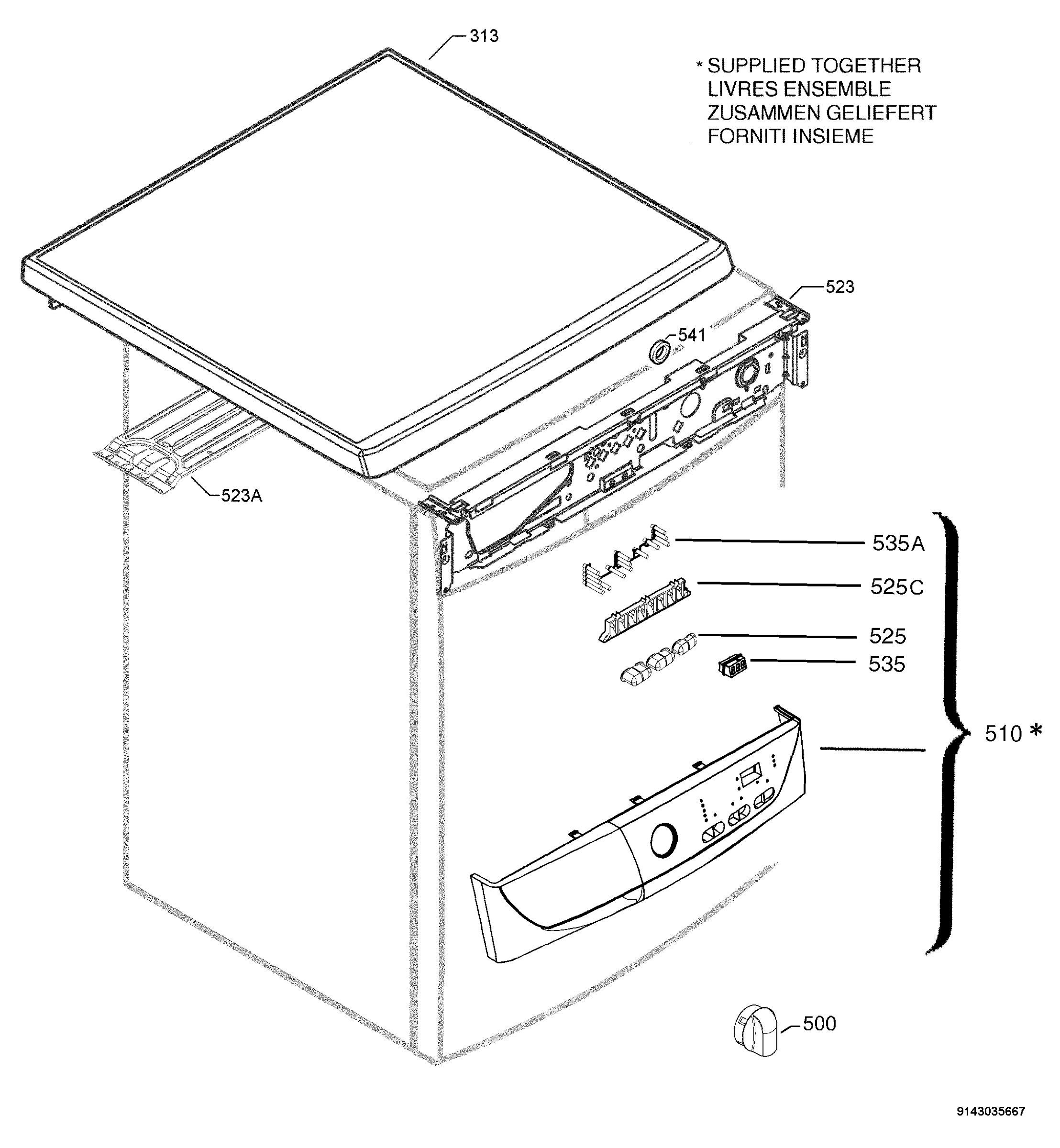Command panel 037