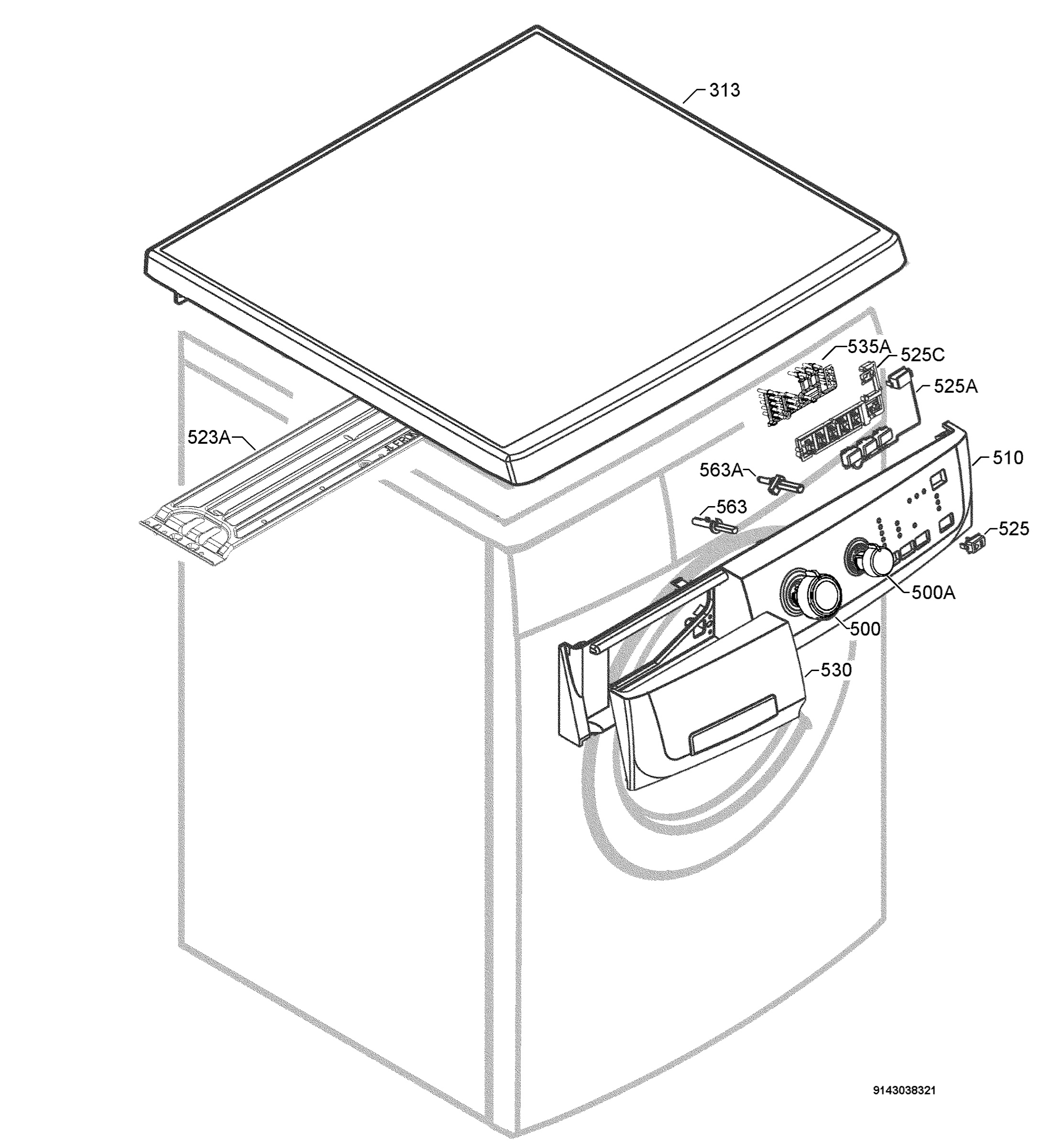 Command panel 037