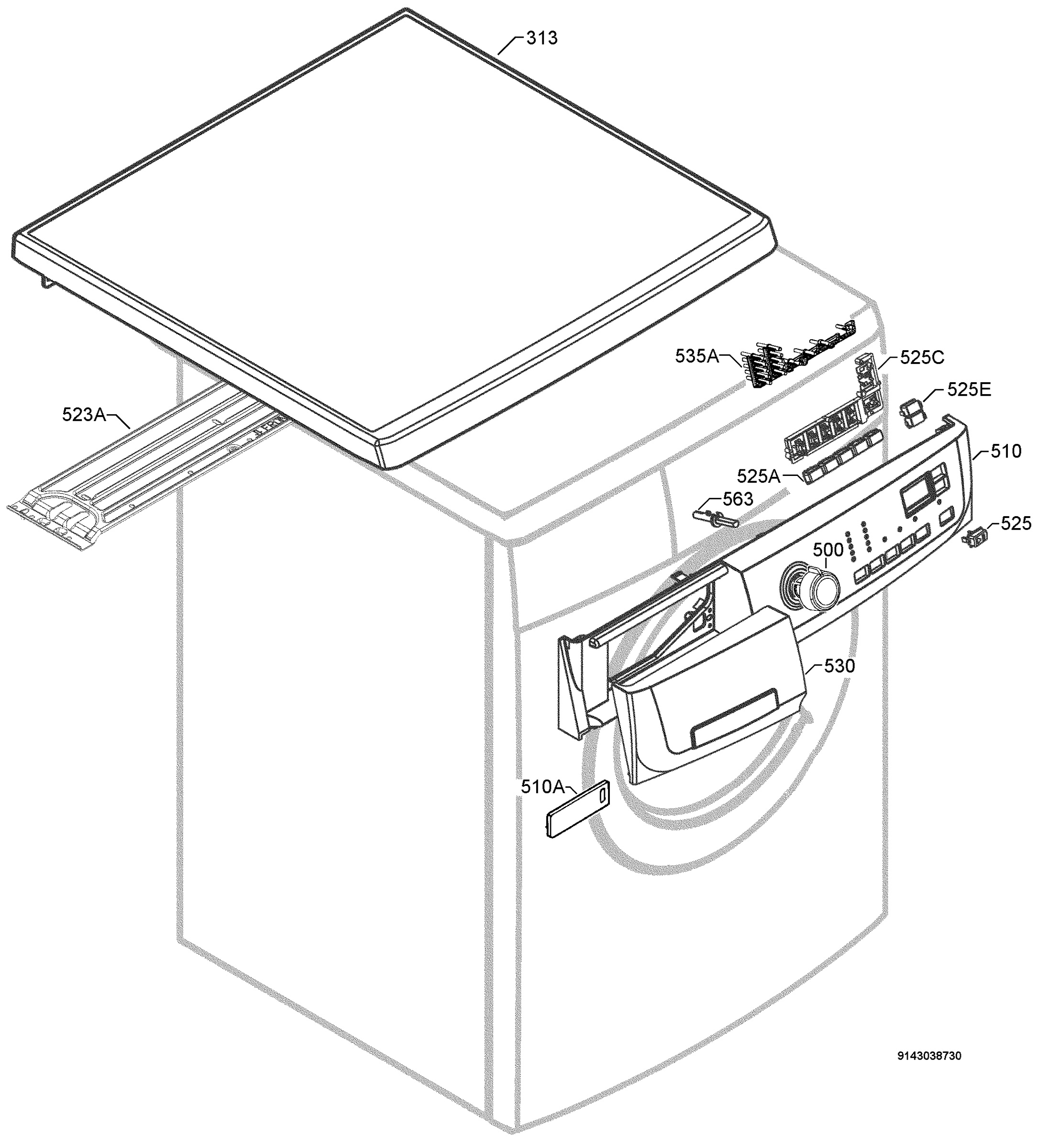 Command panel 037