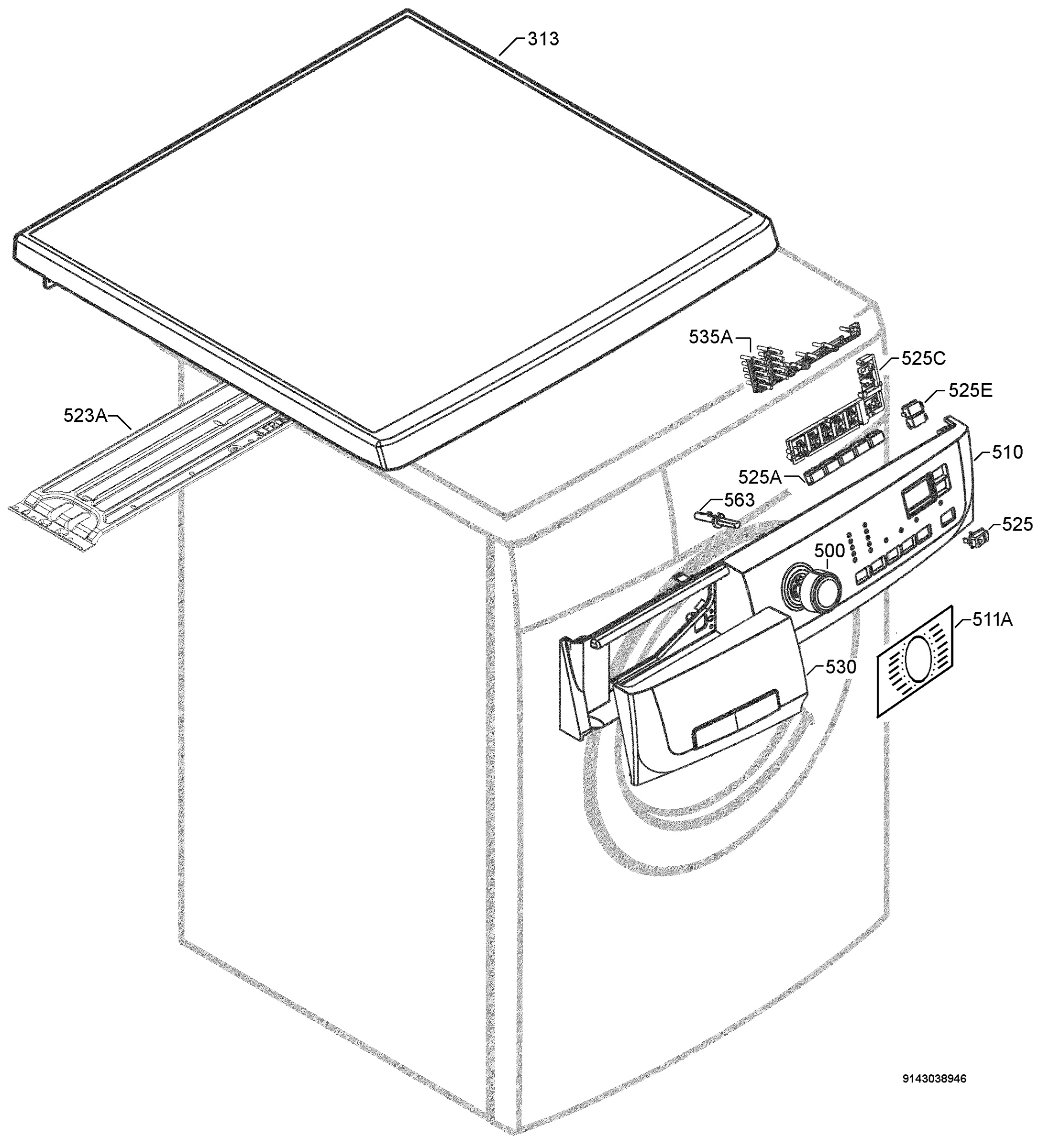 Command panel 037