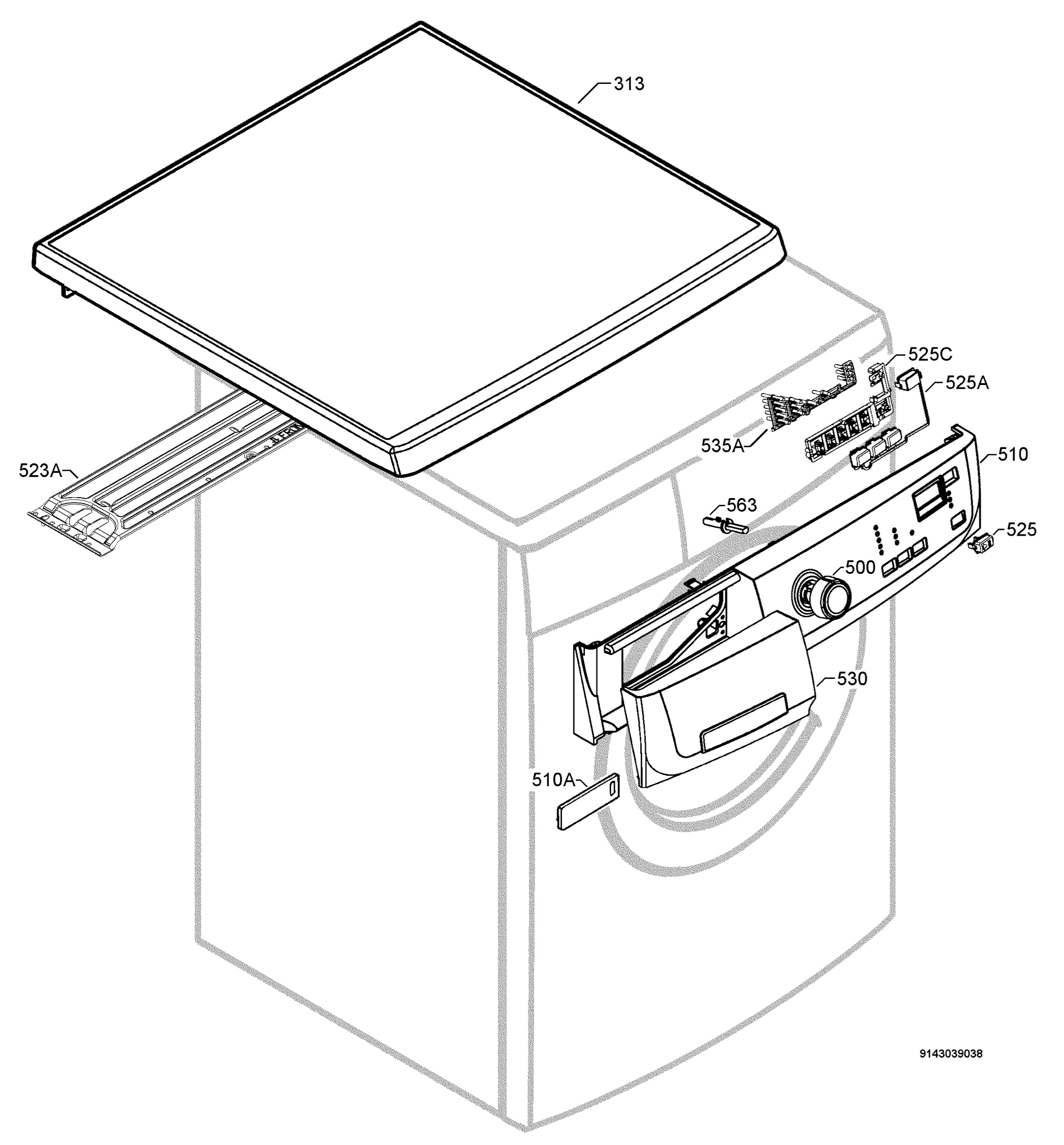 Command panel 037