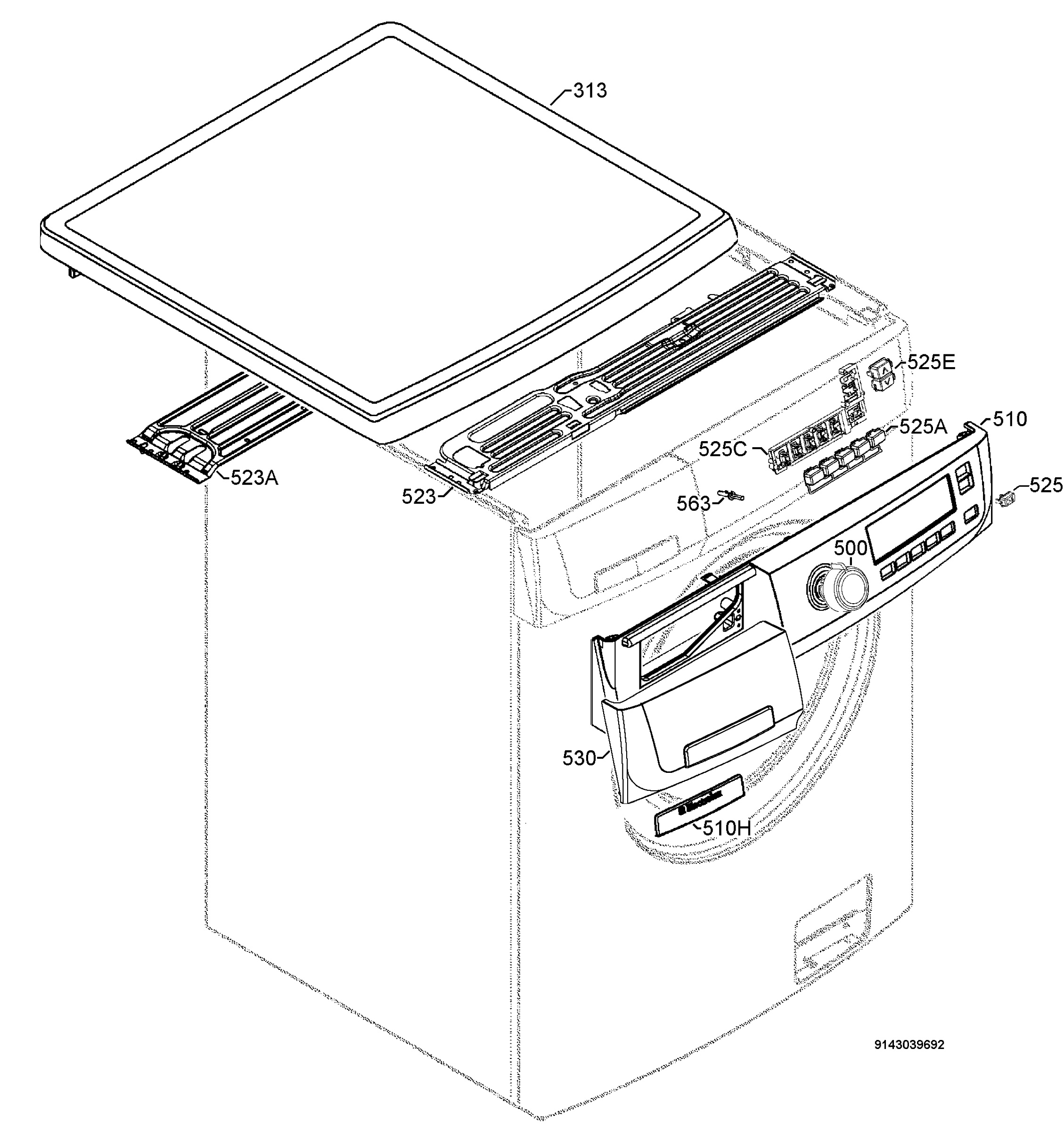 Command panel 037