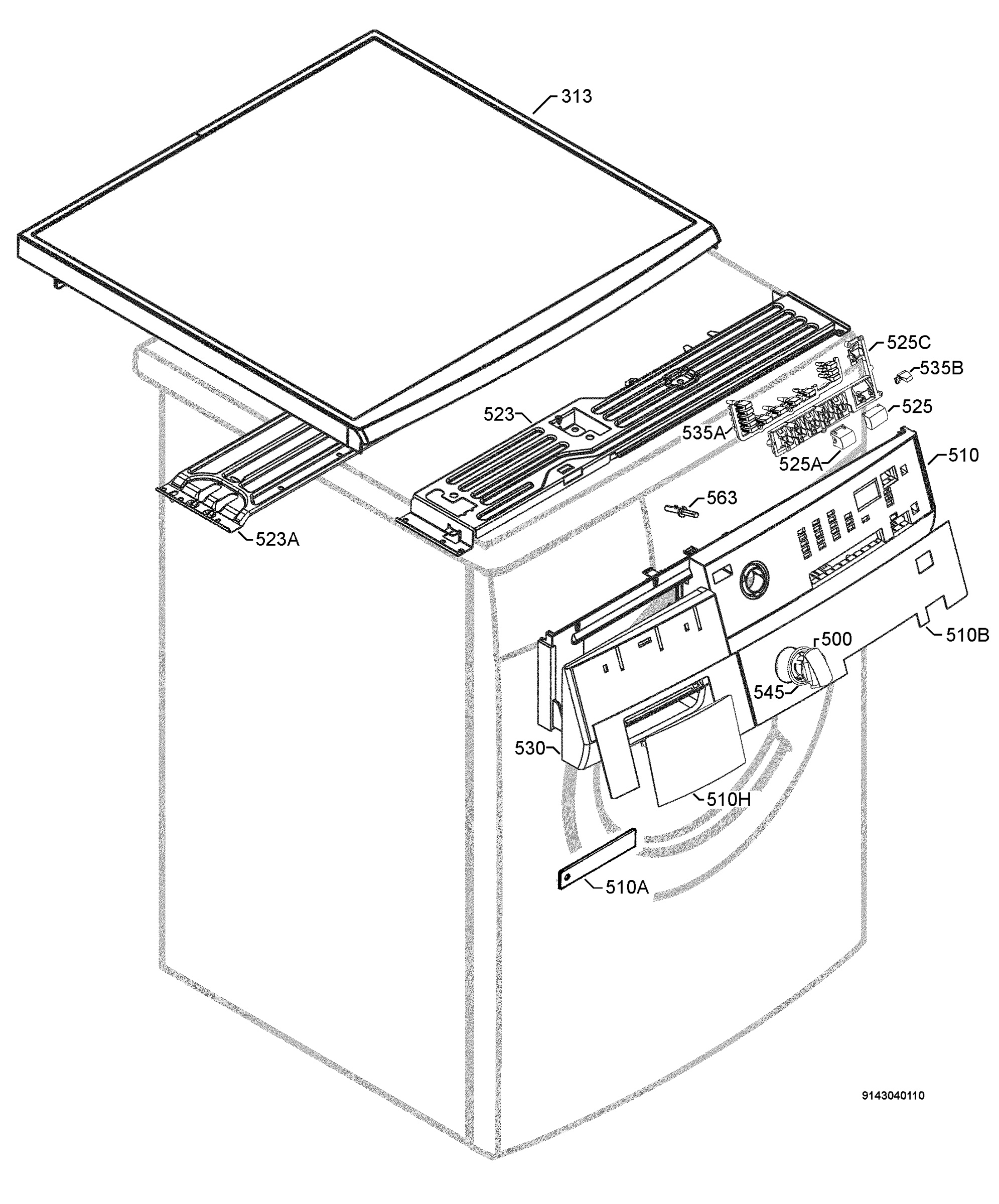 Command panel 037